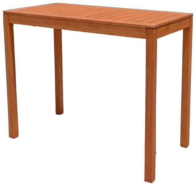 GARDEN PLEASURE Gartentisch PALMDALE, Eukalyptusholz, 120x60 cm, braun