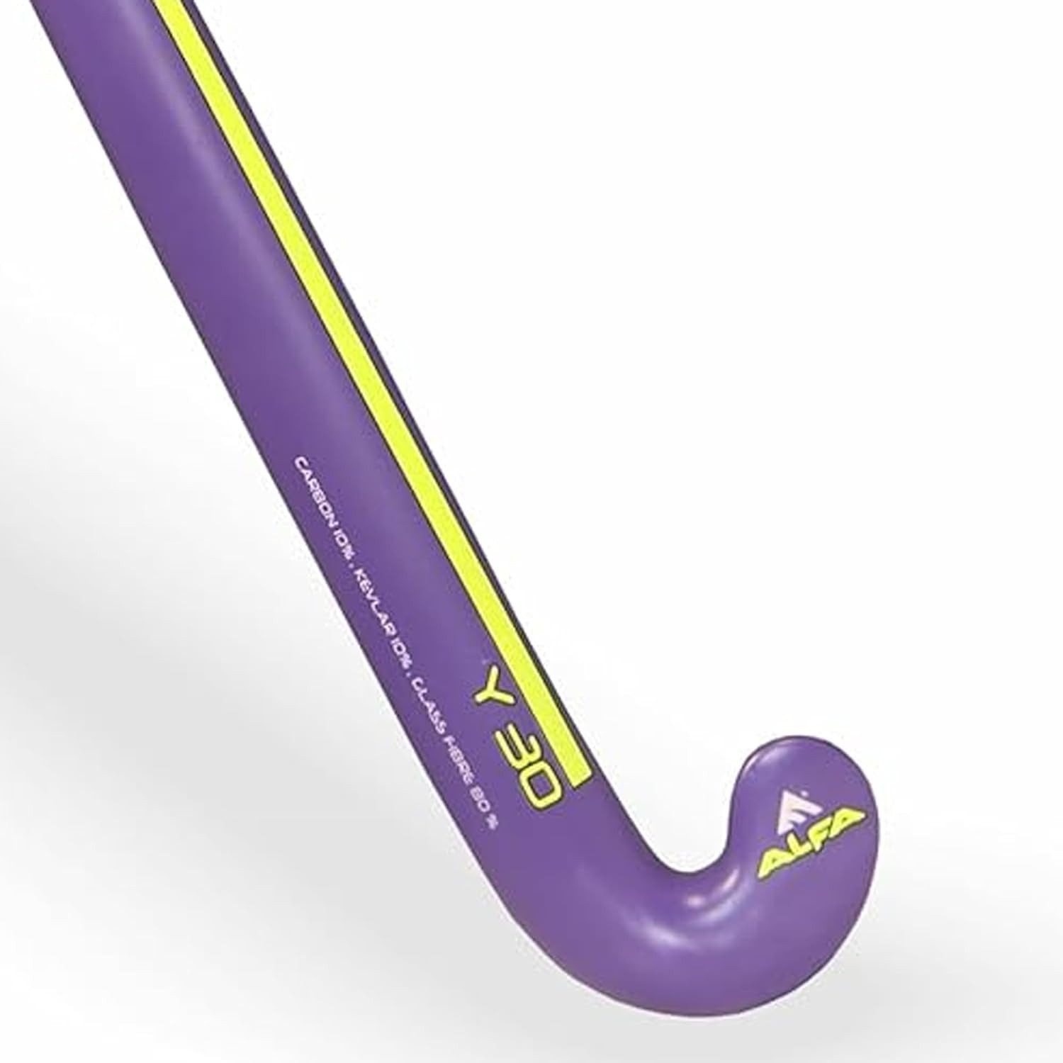 ALFA Eishockeyschläger Y-30 Junior Hockeyschläger 30 Zoll leicht rot (Einzelschläger, 1 Junior Hockeyschläger (30 Zoll)