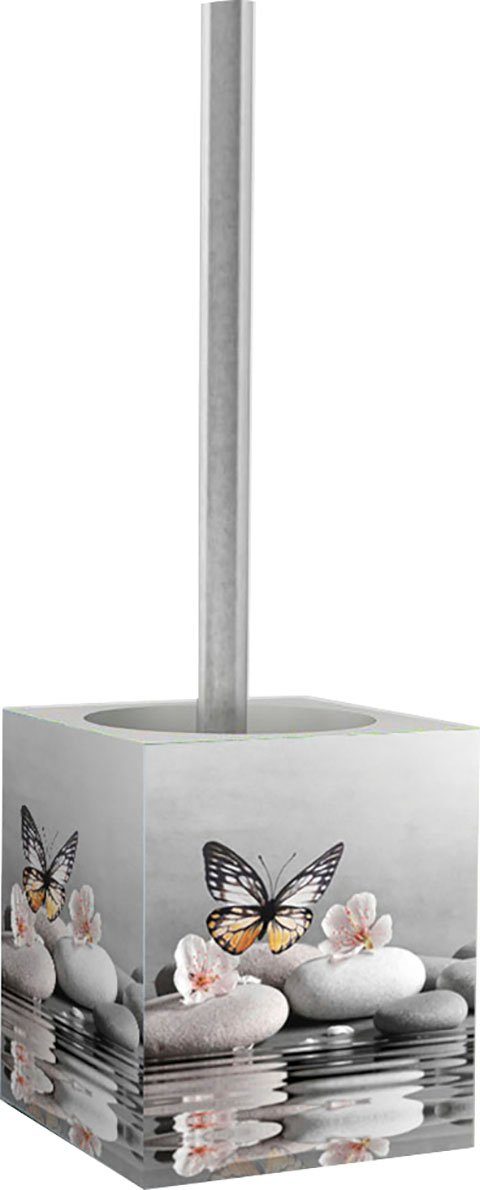 Sanilo WC-Garnitur Vanesa, Fliesen, (2-tlg), kräftige Farben, mit auswechlbarem Bürstenkopf