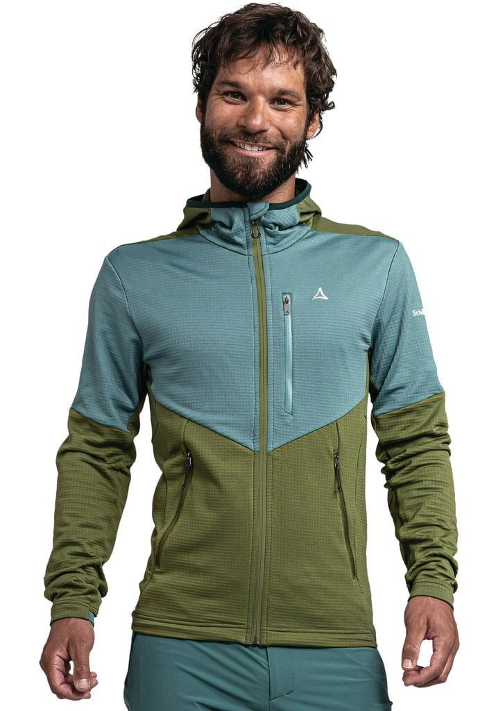 Schöffel Fleecejacke Hydalen Hoody (atmungsaktiv, schnell trocknend, 2-Wege-Stretch)