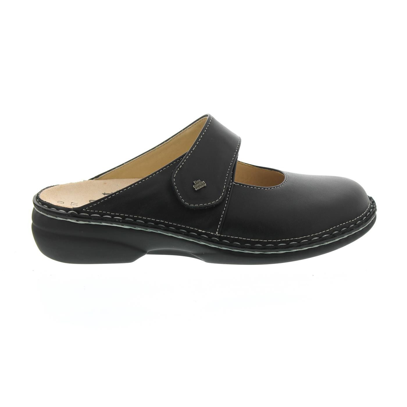 Finn Comfort Finn Comfort Stanford - Clog, Klettverschluss, Nappaseda (Glat günstig online kaufen