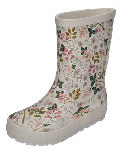 KOEL WELLIE BARE PRINT Barfußschuh Flowers Green