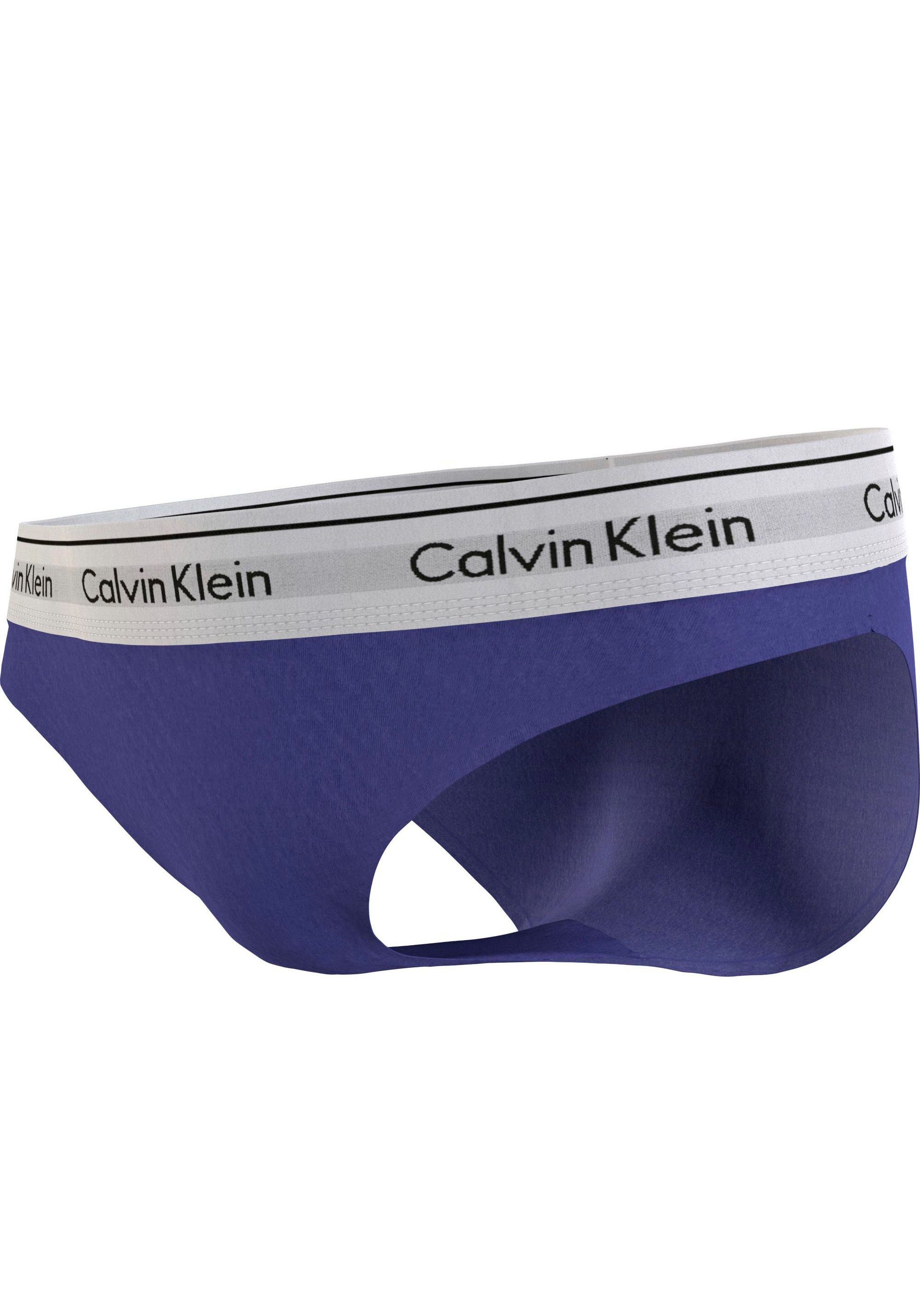 klassischem Logo blau Calvin mit Bikinislip Underwear Klein BIKINI