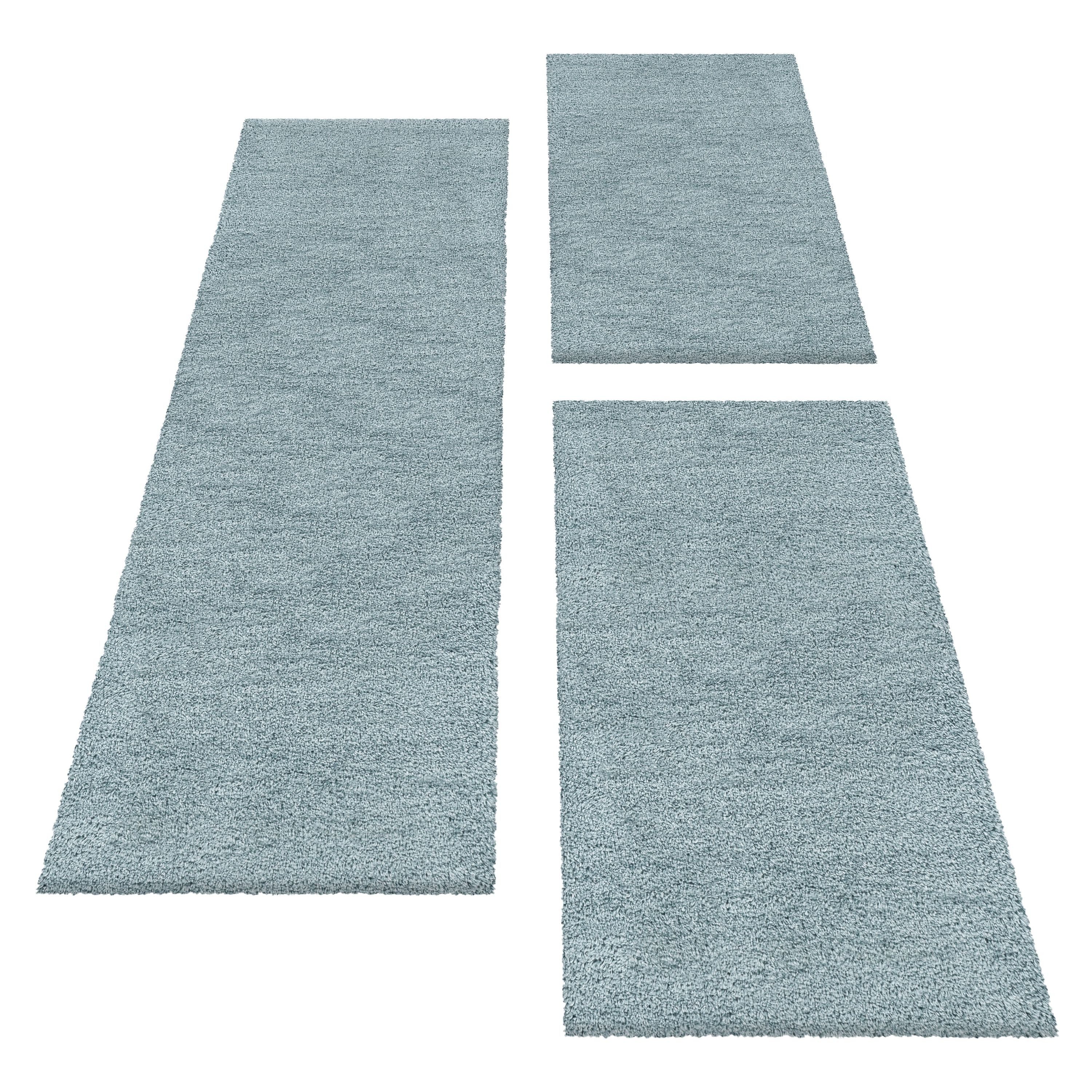 Carpettex Hochflor-Bettumrandung Unicolor - Einfarbig, Höhe 50 mm, (Bett-Se günstig online kaufen