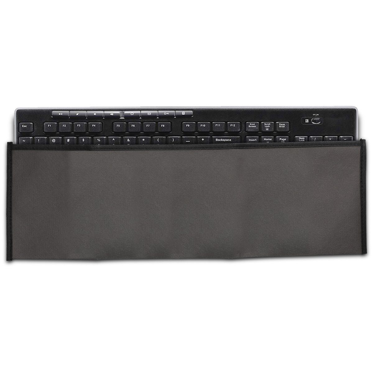 kwmobile Etui Hülle für Logitech MK270 Wireless, PC Tastatur Schutzhülle - Keyboard Staub Cover Case
