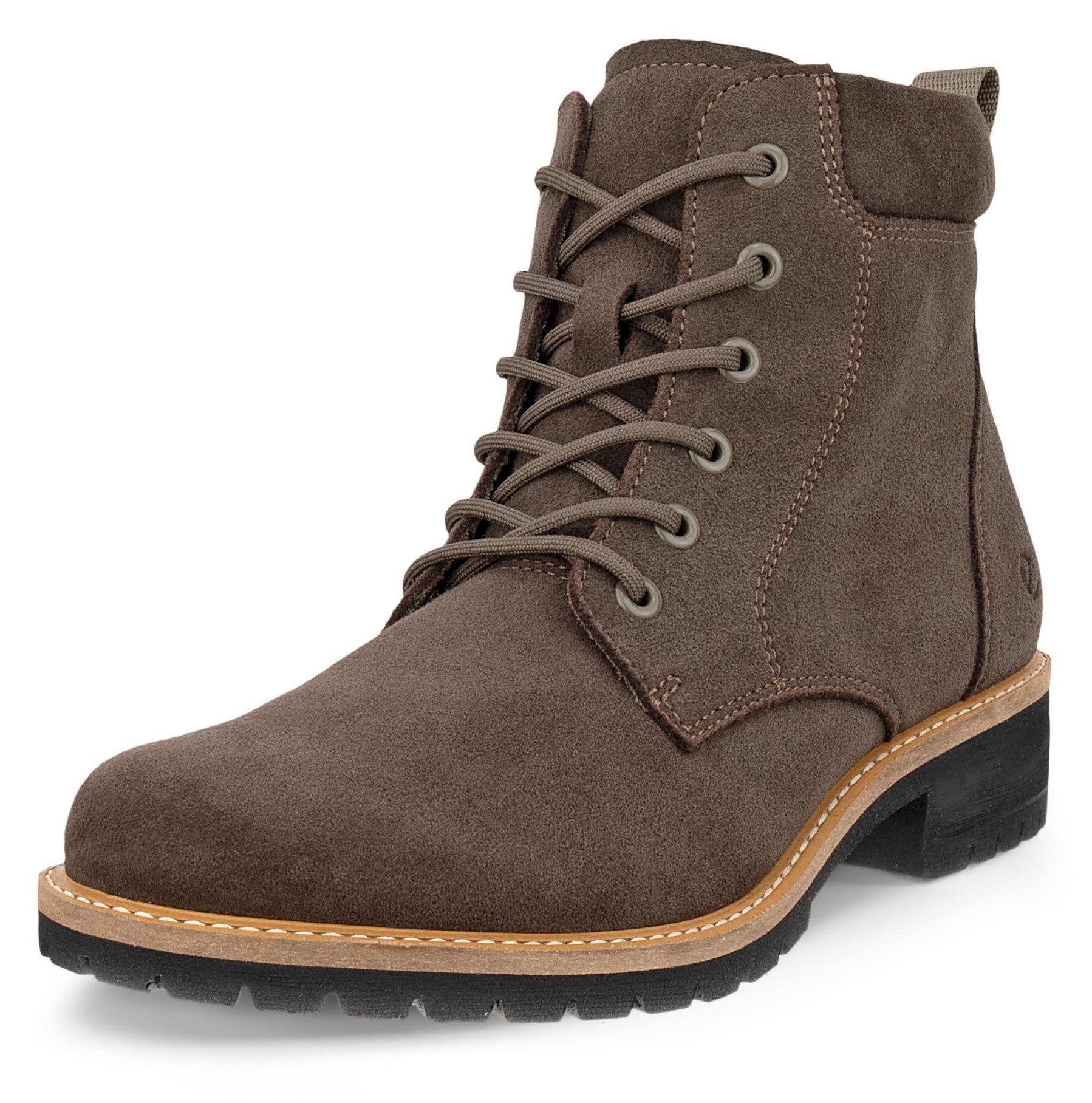 Ecco ELAINA Schnürboots Schnürstiefelette, Boots mit Profilsohle günstig online kaufen