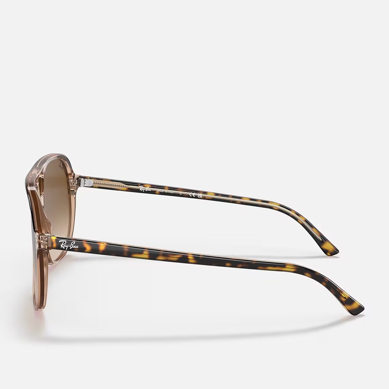 Ray-Ban Sonnenbrille Ray-Ban Bill RB2198 129251 Havana Gradient Brown – Bild 3 von 4
