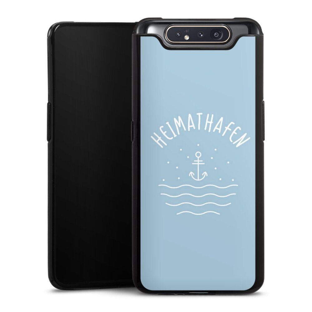 DeinDesign Handyhülle Heimathafen, Samsung Galaxy A80 Silikon Hülle Bumper Case Handy Schutzhülle