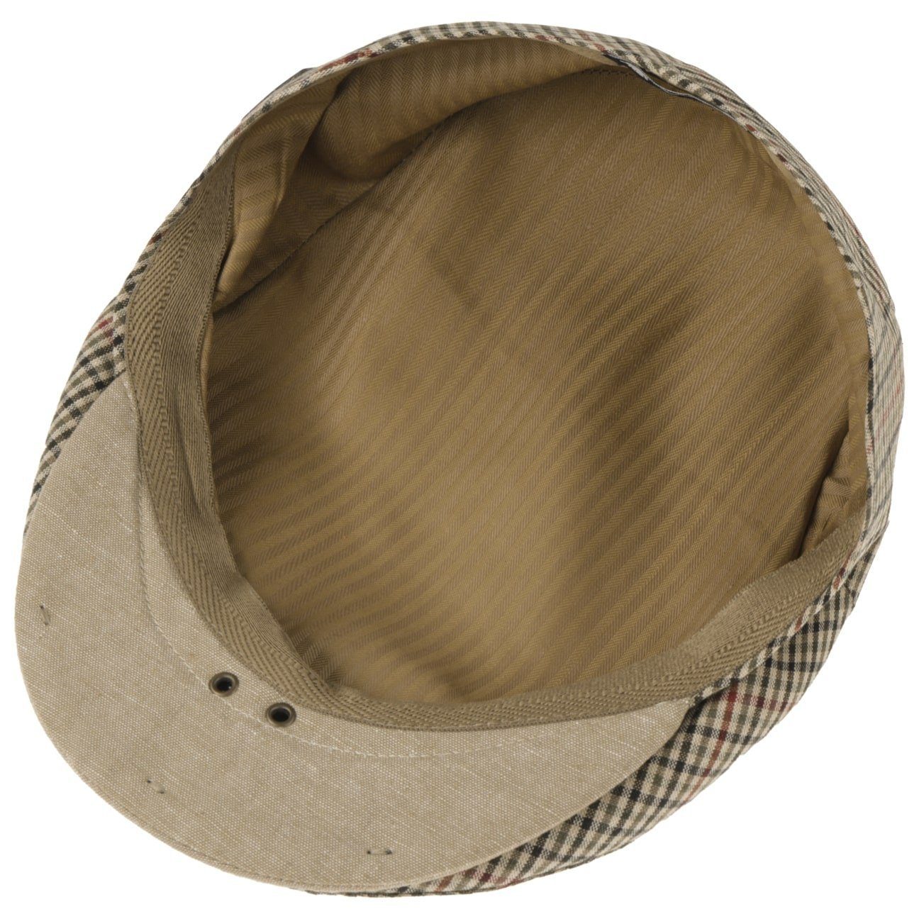 Lipodo Flat Cap (1-St) Baumwollcap mit Schirm, Made in Italy
