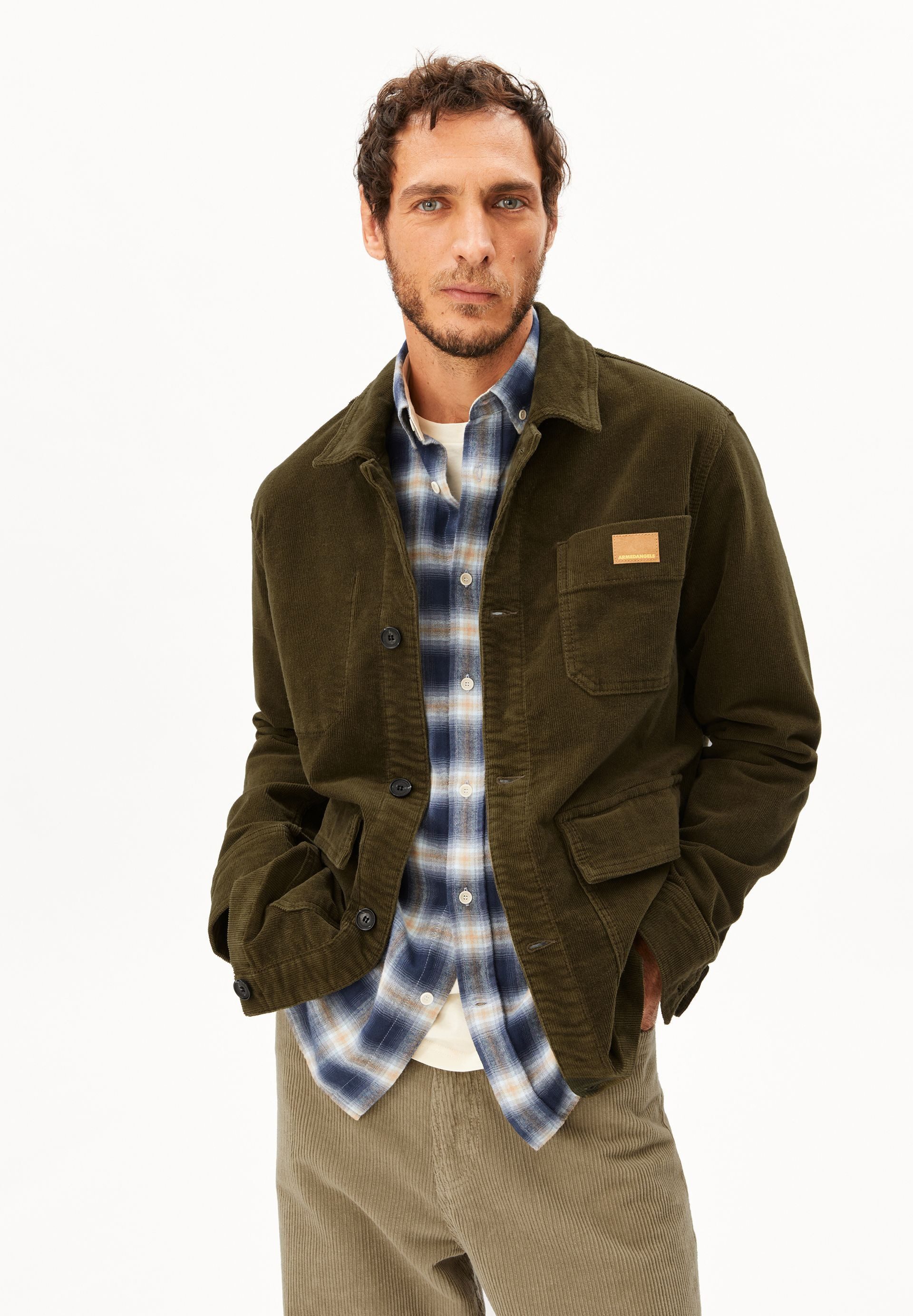 Armedangels Hemdjacke CORDUROY BAKERS Bio-Baumwoll Mix Regular Fit