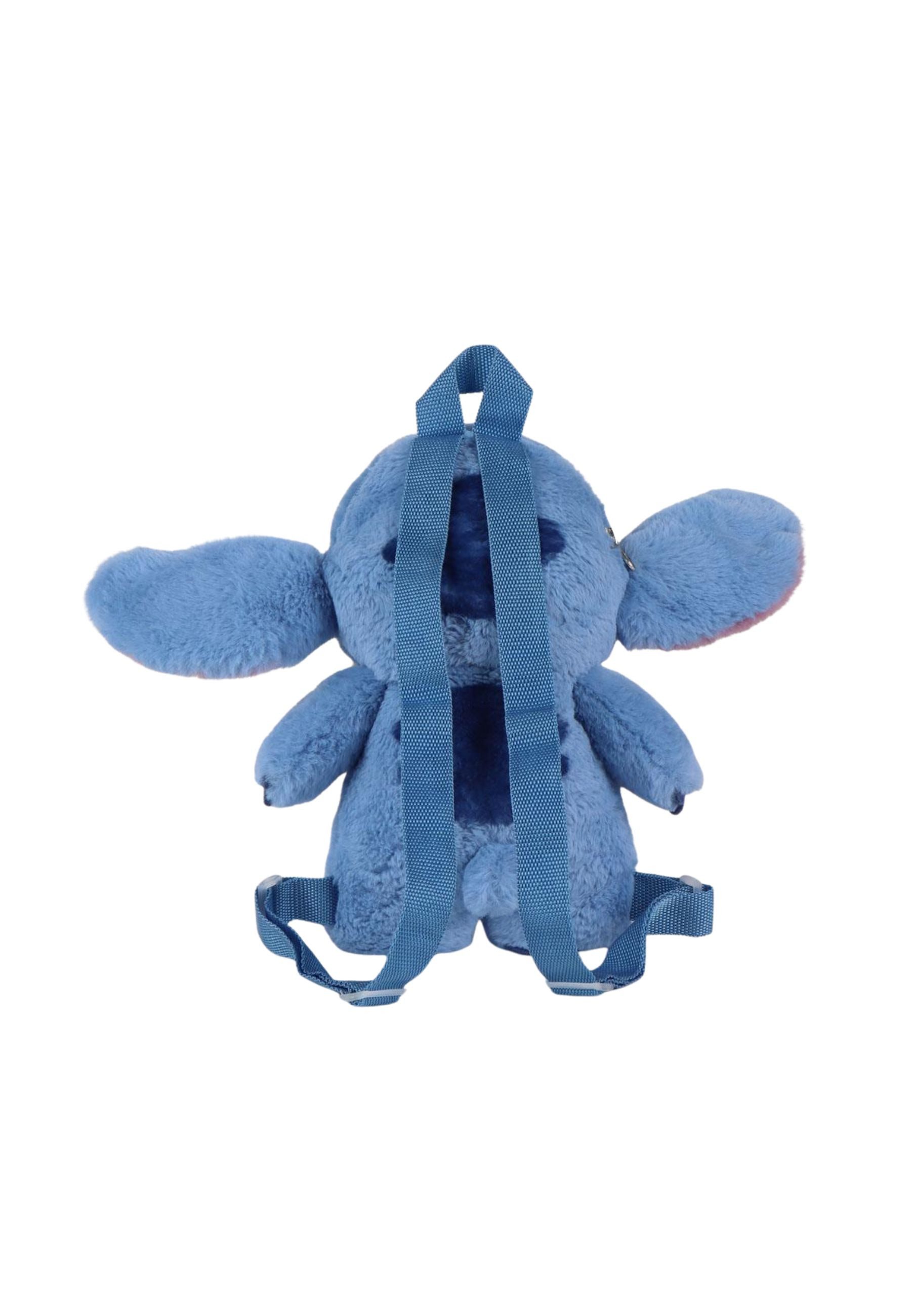 Disney Rucksack Kinder Rucksack Plüschfigur Stitch (Set)