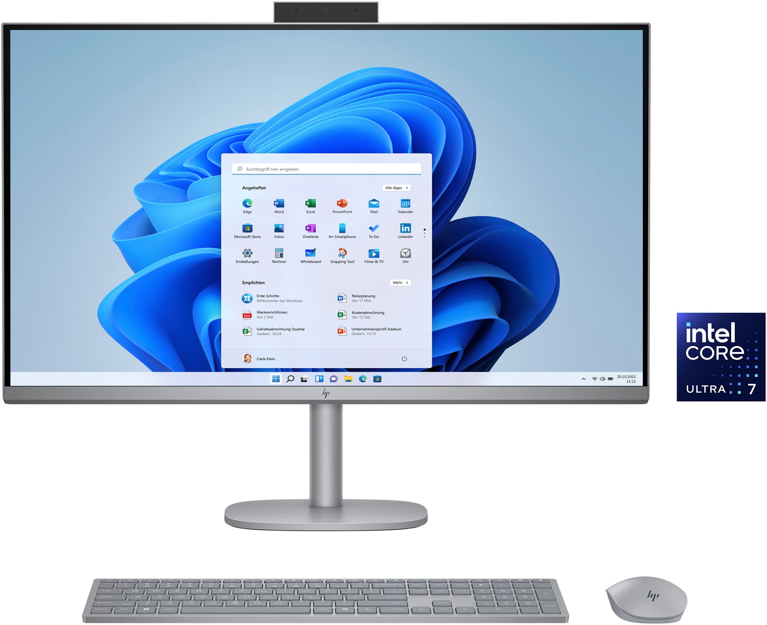 HP OmniStudio X 32-c1075ng All-in-One PC (31,5 Zoll, Intel Core Ultra 7 258V, ARC Graphics, 32 GB RAM, 1000 GB SSD, Luftkühlung)