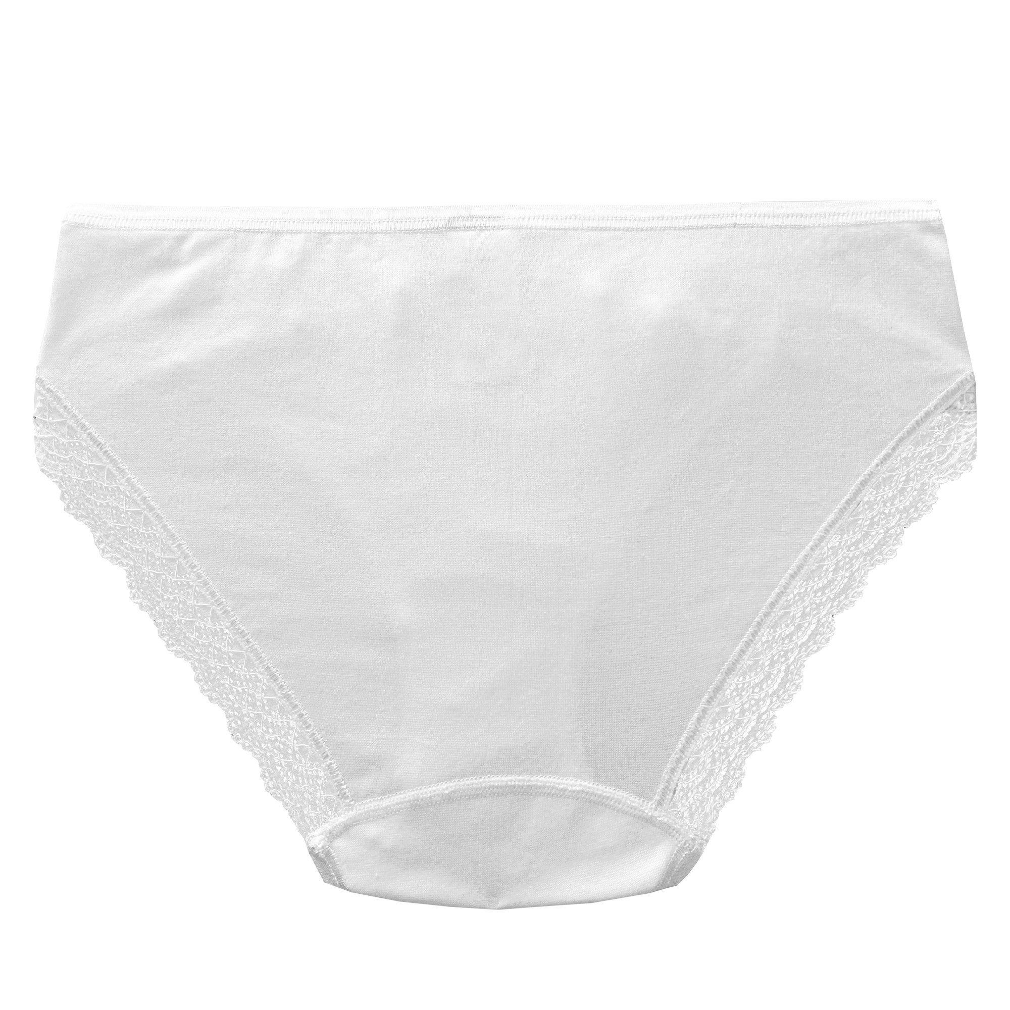 HERMKO Bikinislip 55103103 55103103 Damen Mini-Slip mit schönem Spitzenverl günstig online kaufen