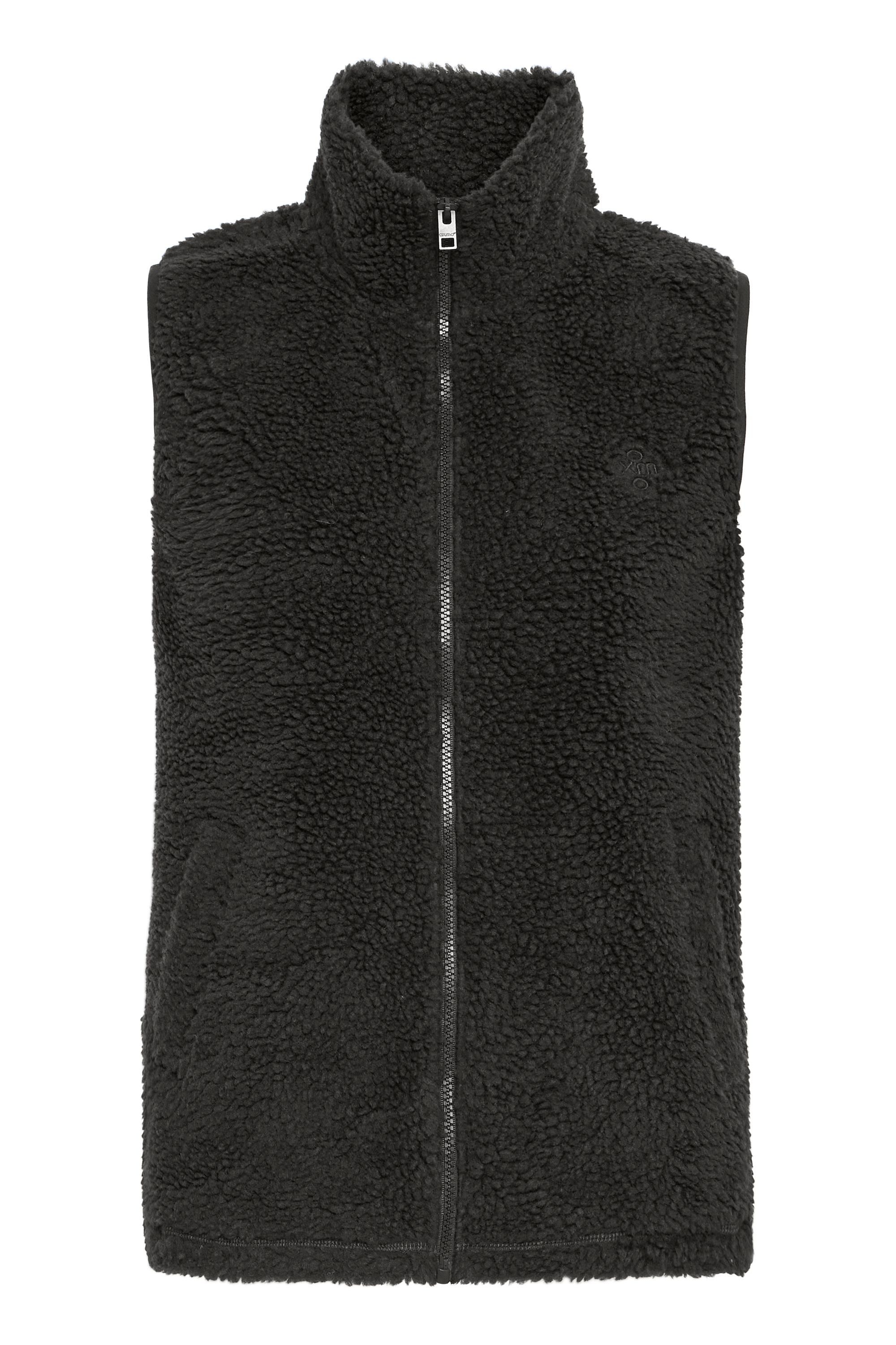 OXMO Plüschweste OXTINNE Lässige Teddyweste mit Taschen günstig online kaufen