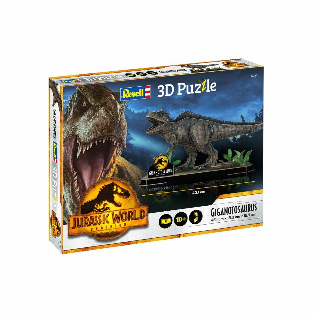 Revell® 3D-Puzzle Jurassic World Dominion Dinosaur 1, 60 Puzzleteile