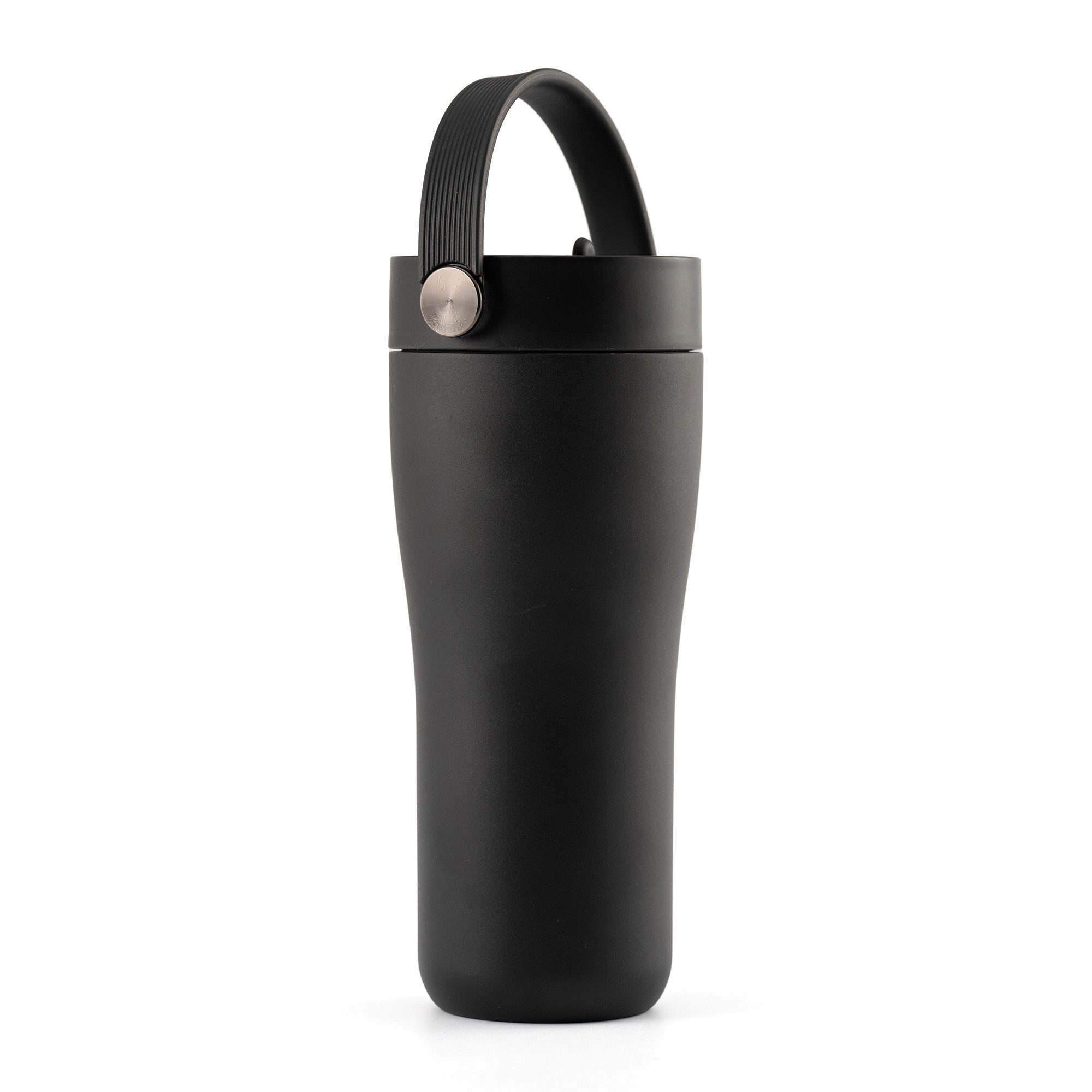 equa Thermobecher Carry Cup, Isolierbecher, 600 ml, 1-tlg., Edelstahl, Kunststoff, Stahl, auslaufsicherer Coffee-to-go-Becher