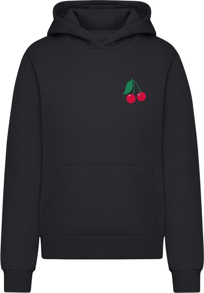 Hoodie Cherry Blossom Ladies Fluffy Hoody