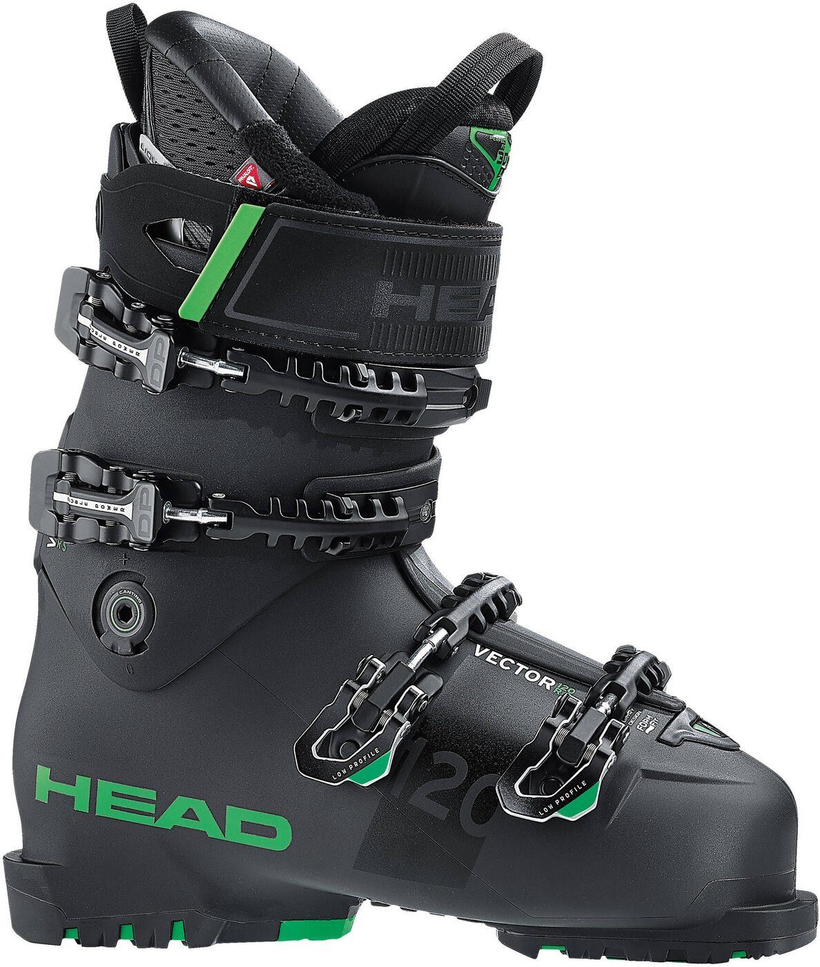 VECTOR - RS 120S Ski Head BLACK