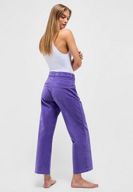 AENGELS 7/8-Hose Hose Pocket Culotte mit Samtstoff mit Reißverschluss