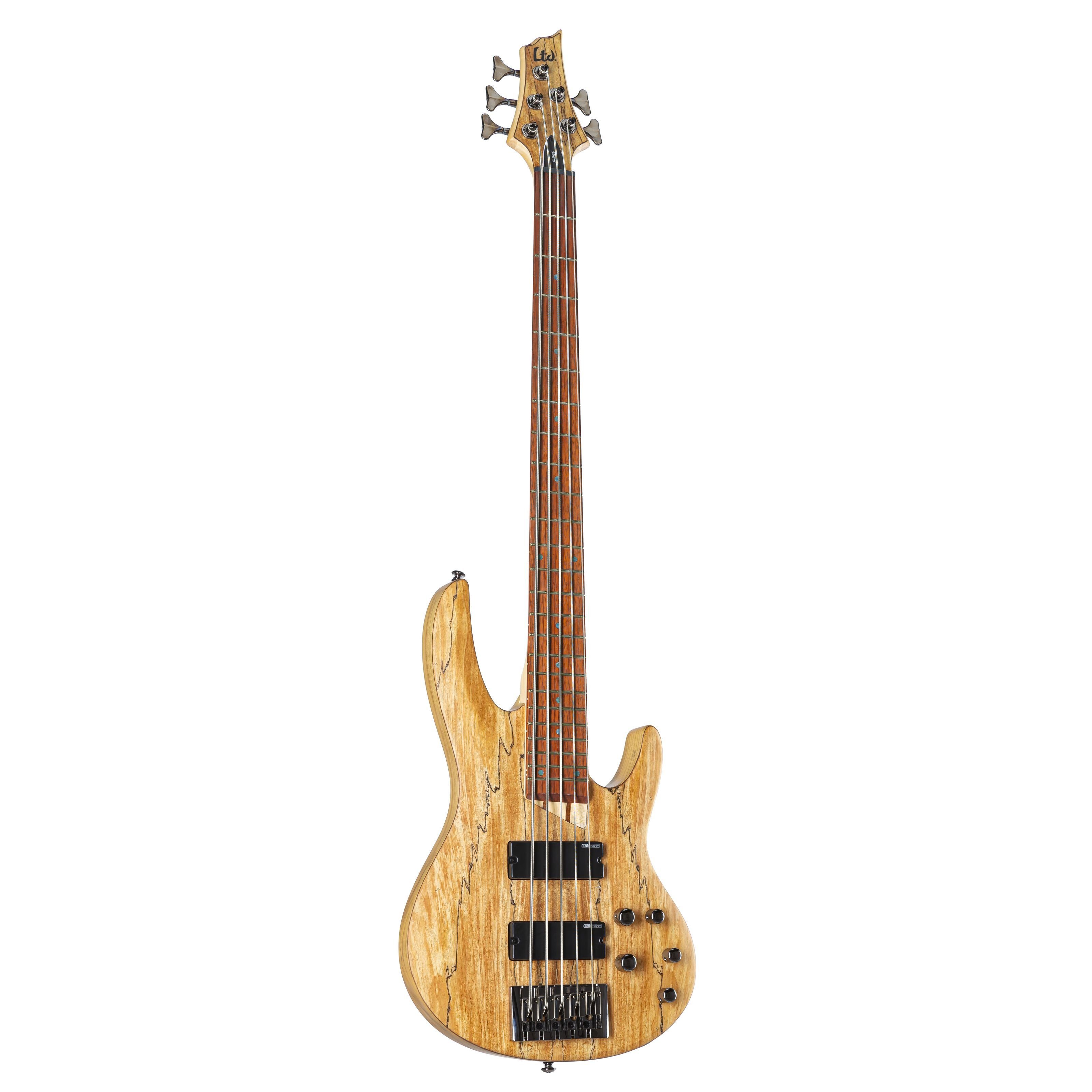 ESP E-Bass, LTD B-205SM Natural Satin, Электрические басы, 5-Saiter Электрические басы, LTD B-205SM Natural Satin - E-Bass
