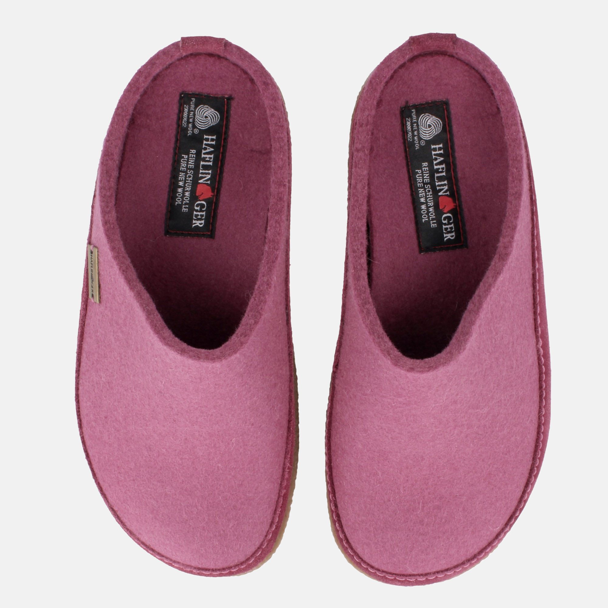 Haflinger Blizzard Skane Filzpantoffel Hausschuh Gummisohle Hausschuh
