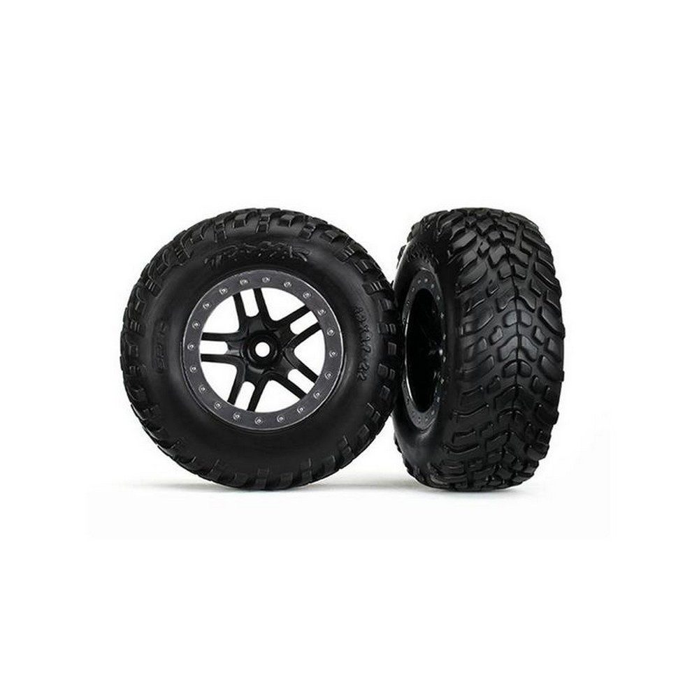 Modellbausatz 5889 Reifen+Felge montiert 2.2/3.0 SCT Split-Spoke