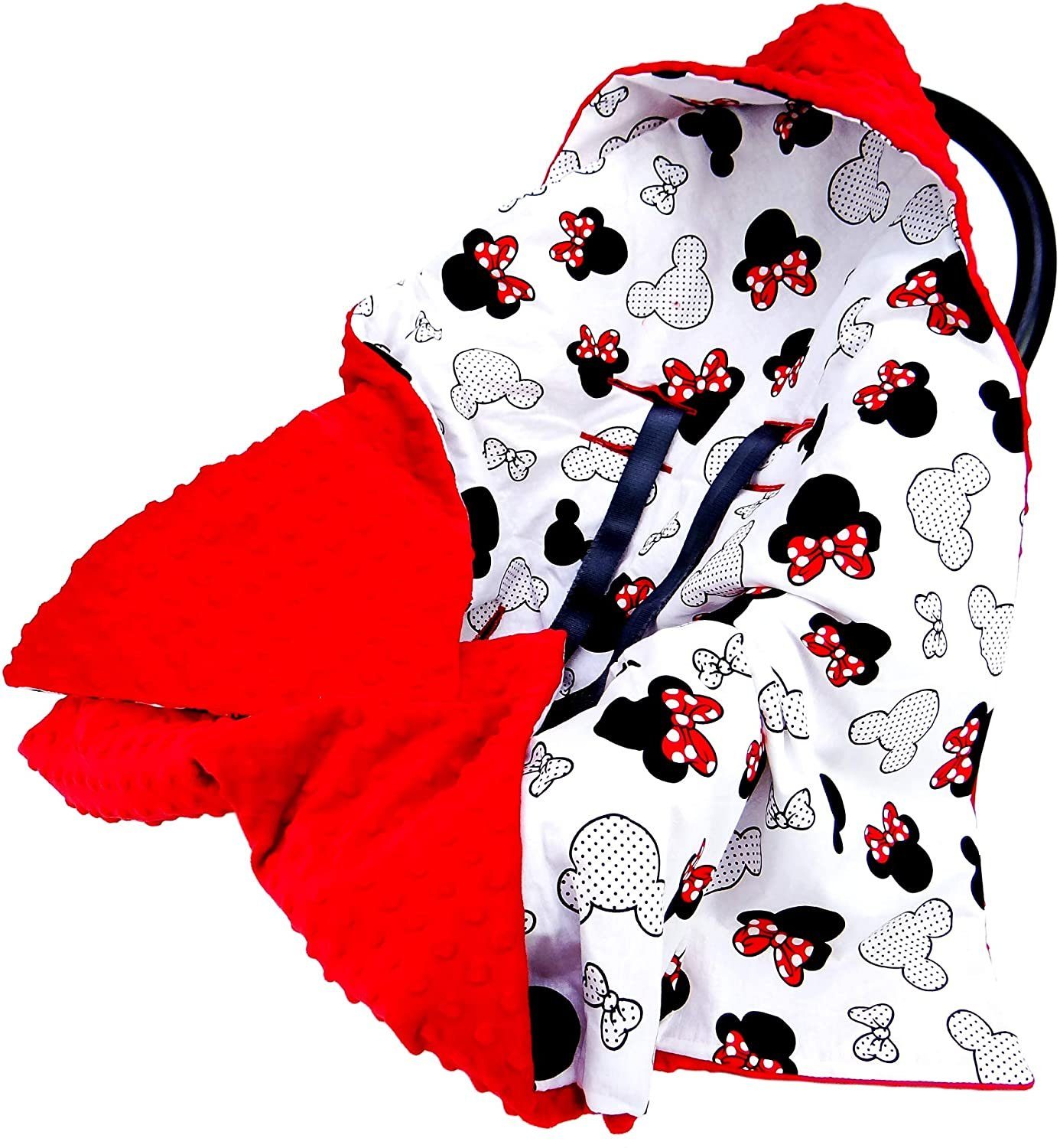 Einschlagdecke Doppelseitige Einschlagdecke für Babyschale Autokindersitz M günstig online kaufen