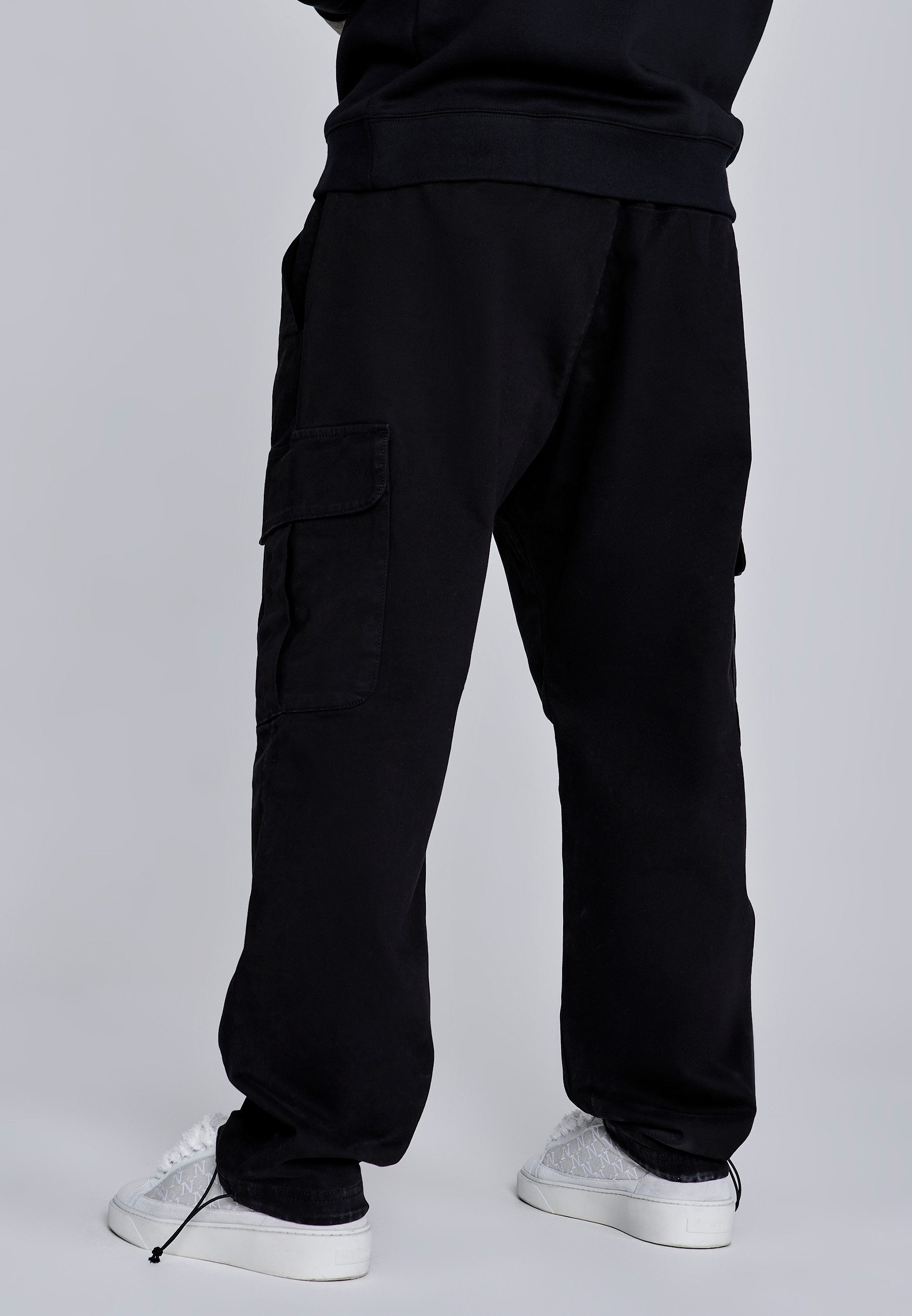 Siksilk Cargohose SikSilk Herren Loose Fit Cargos