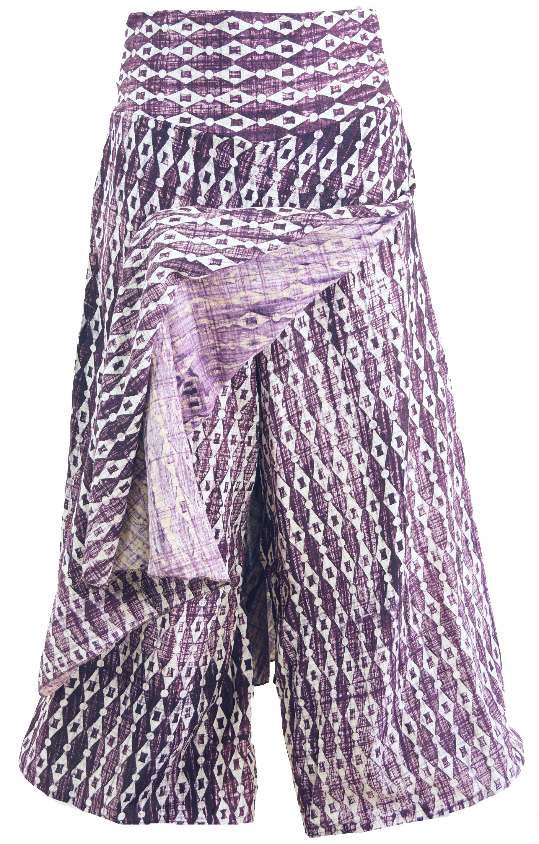 Guru-Shop Relaxhose Ethno Hosenrock, Boho Maxirock, günstig online kaufen