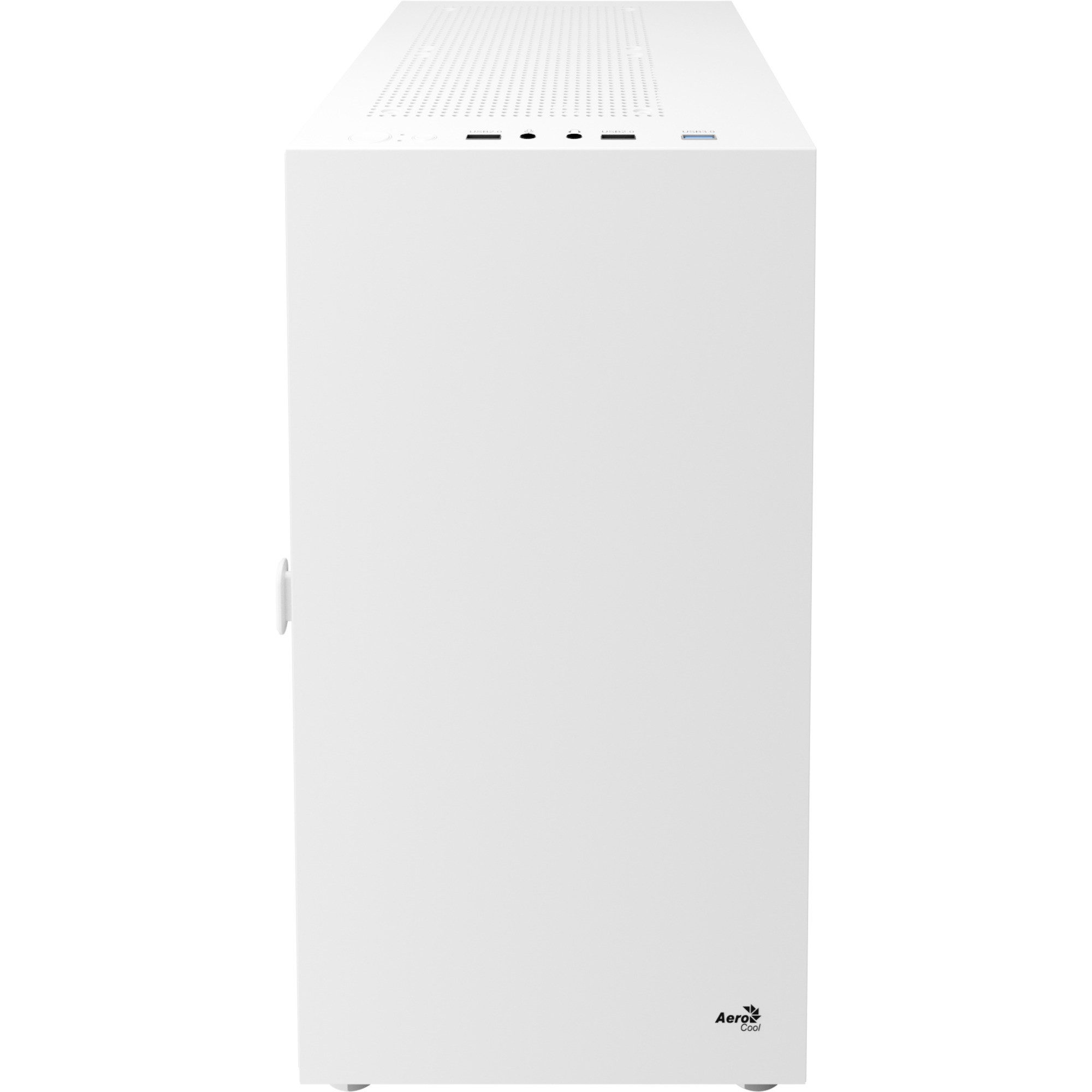 Aerocool PC-Gehäuse Aerocool CS-111-G-WT-v1, Tower-Gehäuse, (Tempered