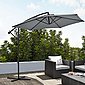 Sonnenschutz, casa.pro, blickdicht, Ampelschirm »Budva« Sonnenschirm mit Schirmständer 270cm, Bild 1