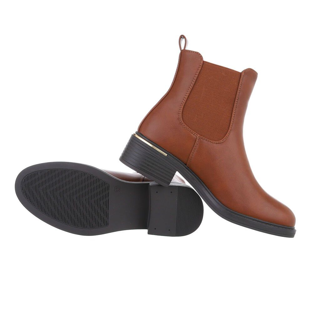 Ital-Design Damen Chelsea Freizeit Chelseaboots (84338006) günstig online kaufen