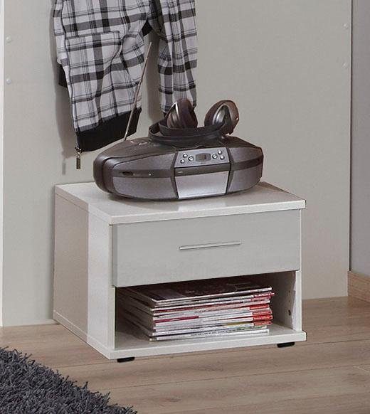 Wimex Nachtkonsole Joker, Nachtschrank Nachttisch mit 1 Schublade, 46cm breit