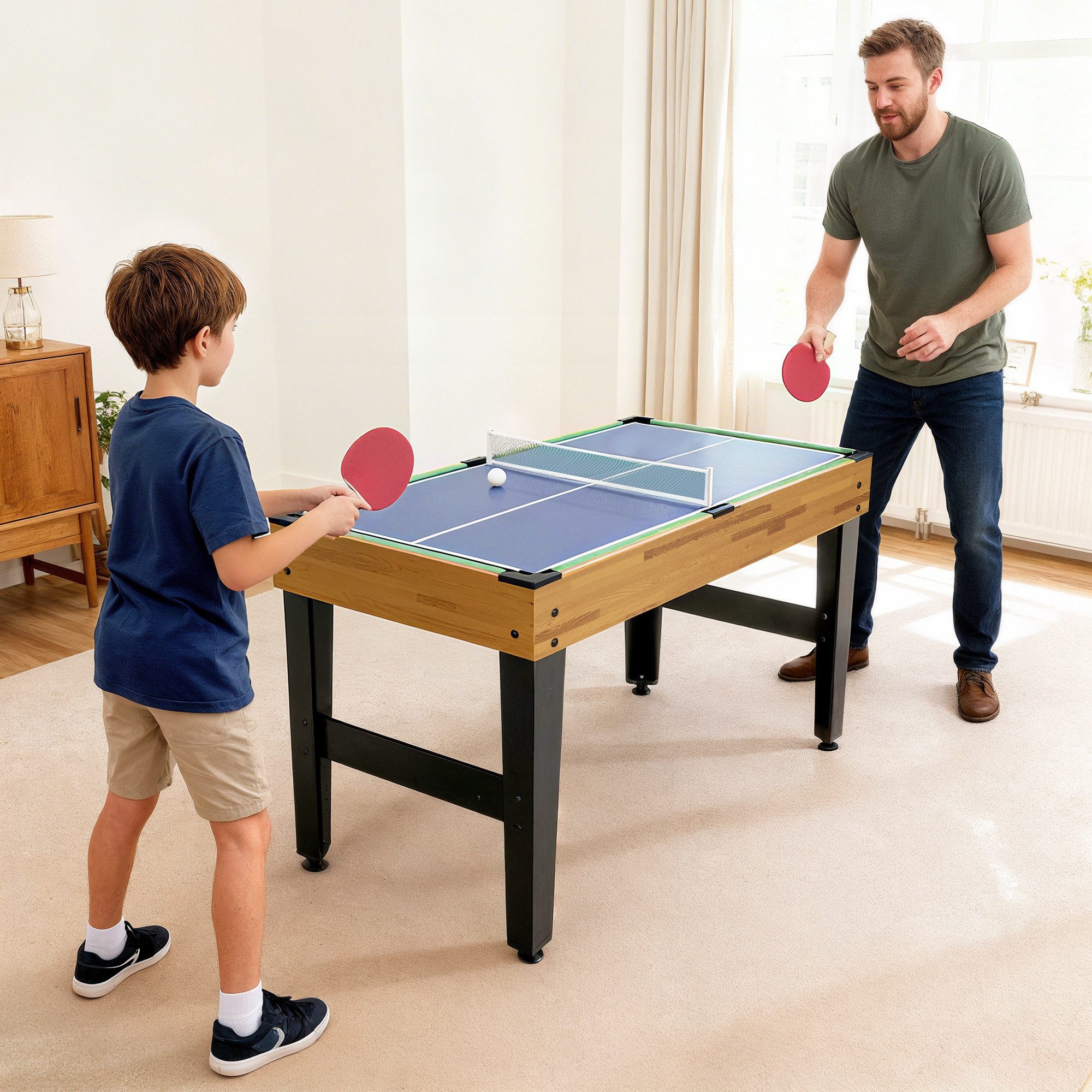 SPORTNOW Spieltisch 13-in-1 Multispiel-Tisch, (Multifunktionstisch, 13-tlg) günstig online kaufen