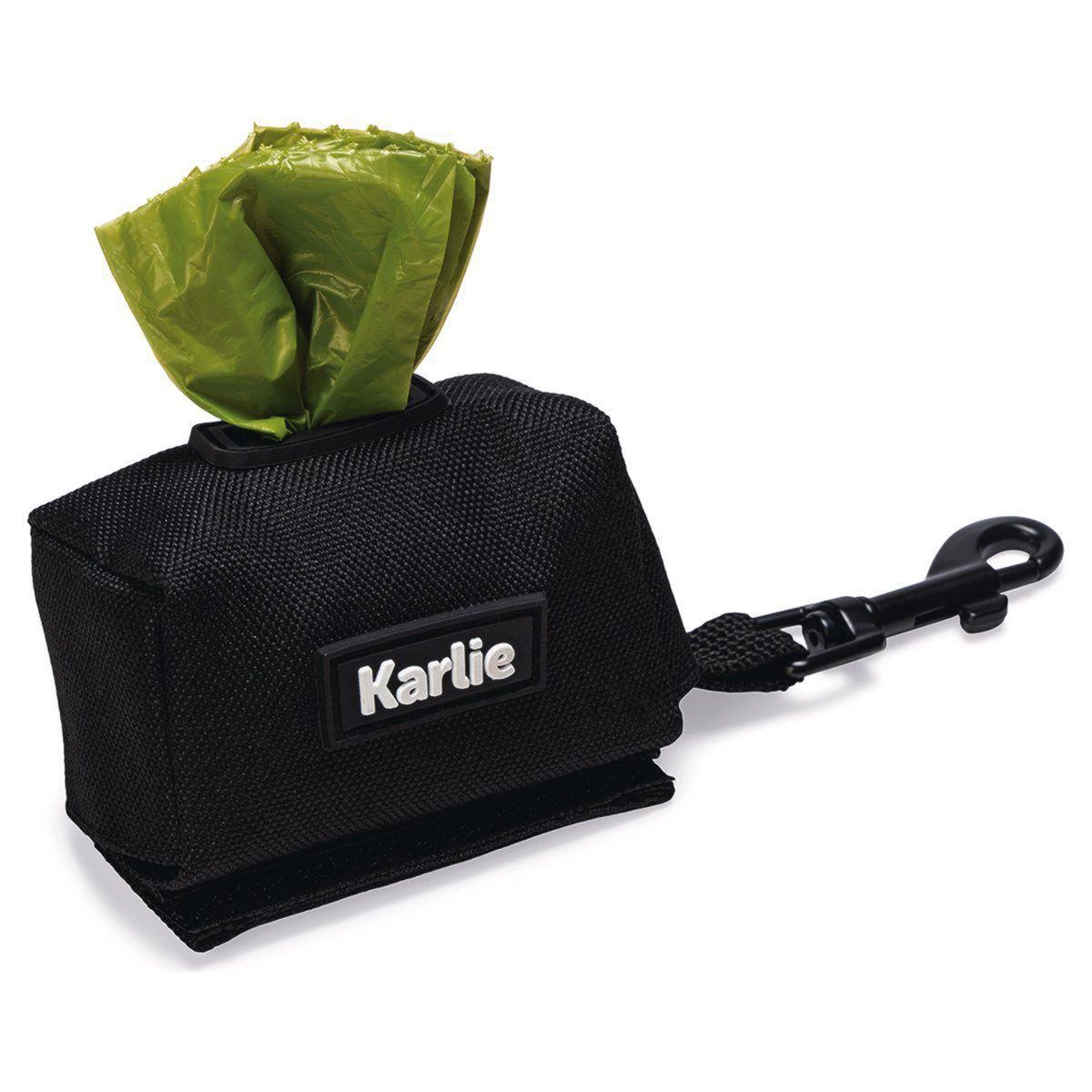 Hundekotbeutel Kotbeutelspender Nylon schwarz