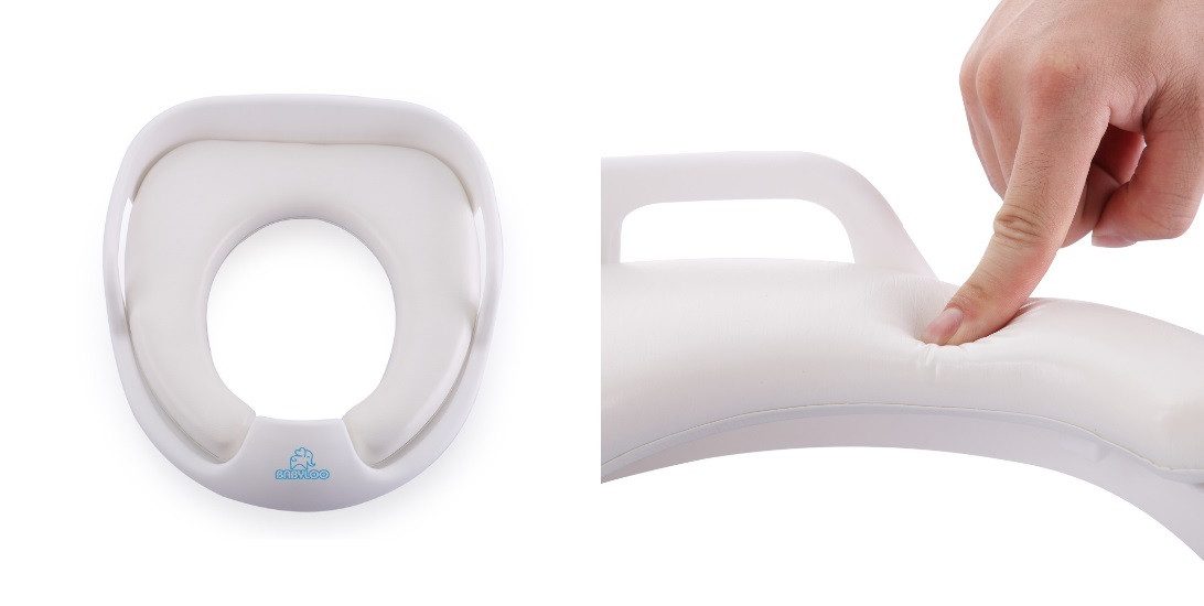 Orange-Planet Baby-Toilettensitz Toilettensitz für kleine Kinder Bambino Toilettenverkleinerer BAL009, gepolstert
