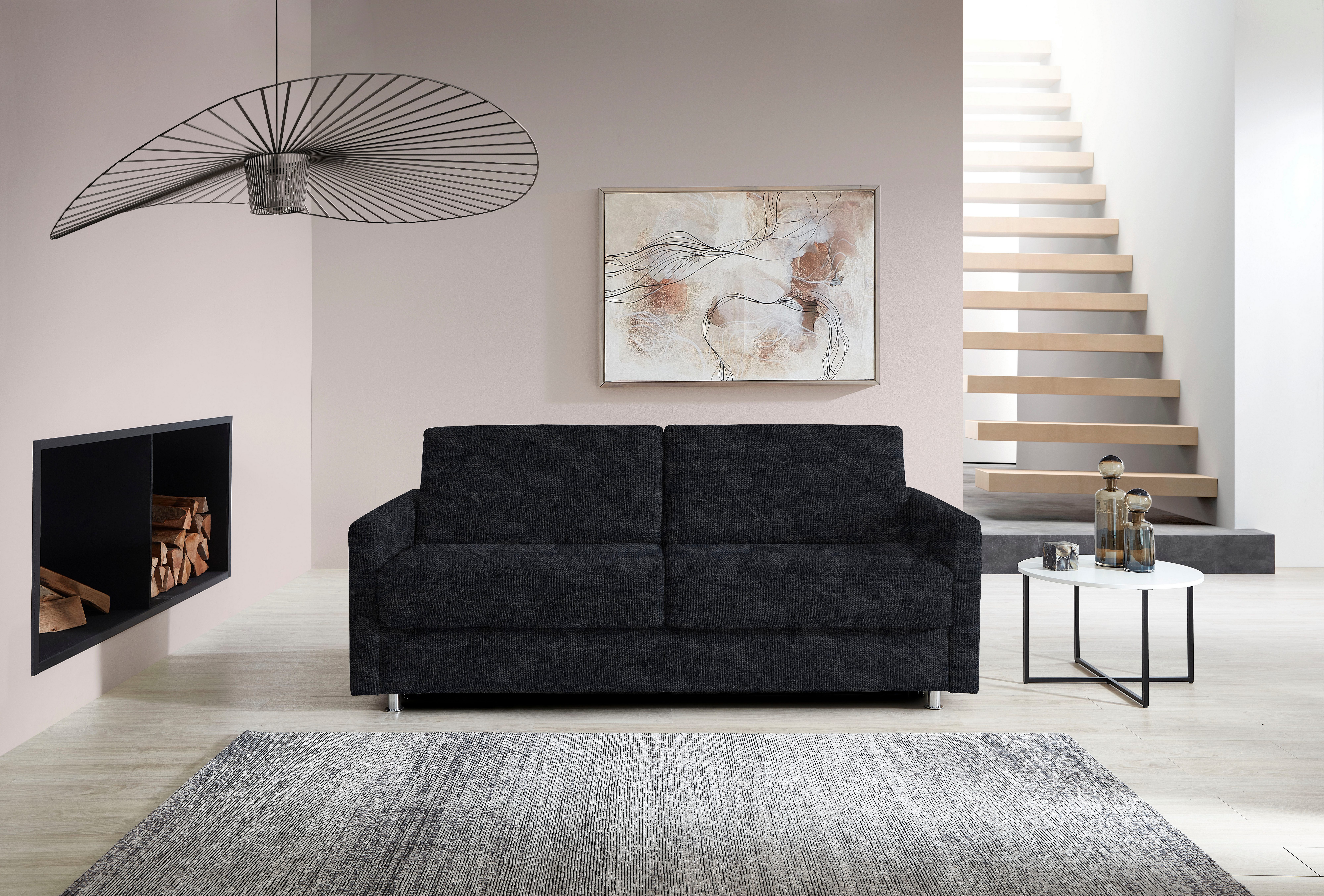 Bali Schlafsofa JUNARA, Dauerschläfer mit zweigeteiltem Lattenrost, 160er u günstig online kaufen