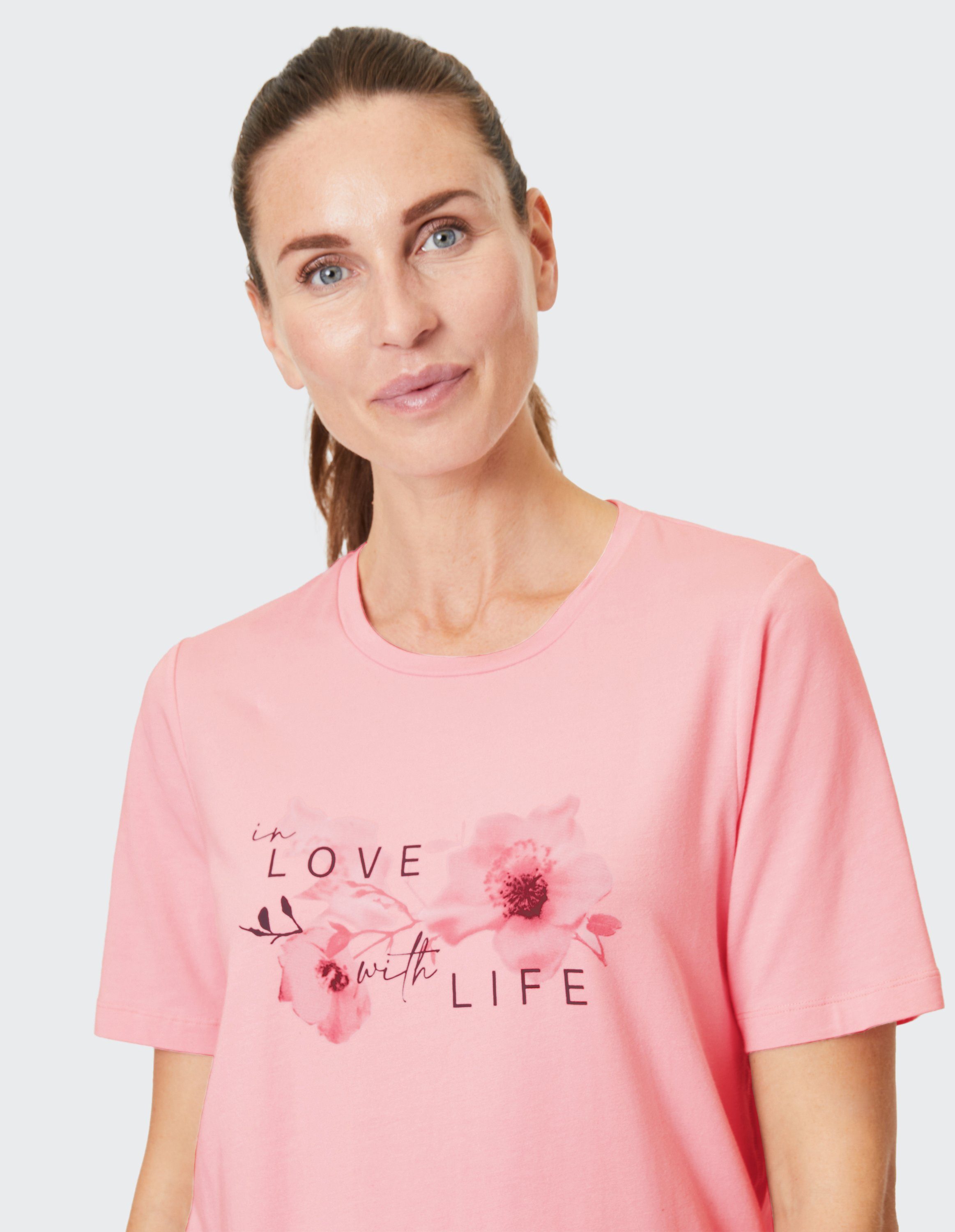 T-Shirt pink peony LUZIE Sportswear Joy T-Shirt