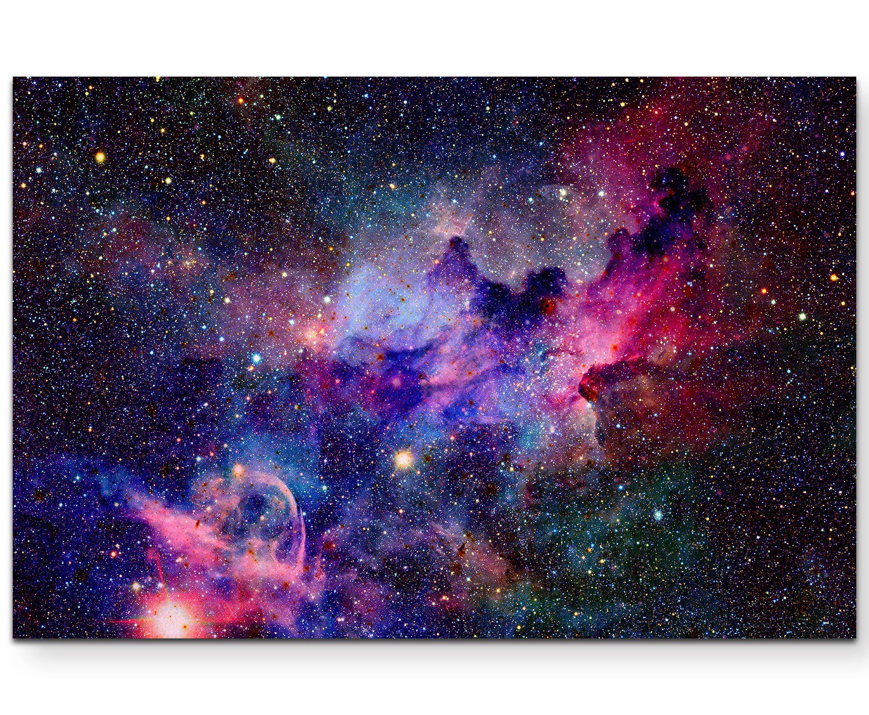 Sinus Art Leinwandbild Nebel und Galaxien günstig online kaufen