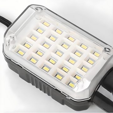 Retoo Arbeitsleuchte LED Arbeitsleuchte Magnet Werkstattlampe Handlampe Stablampe