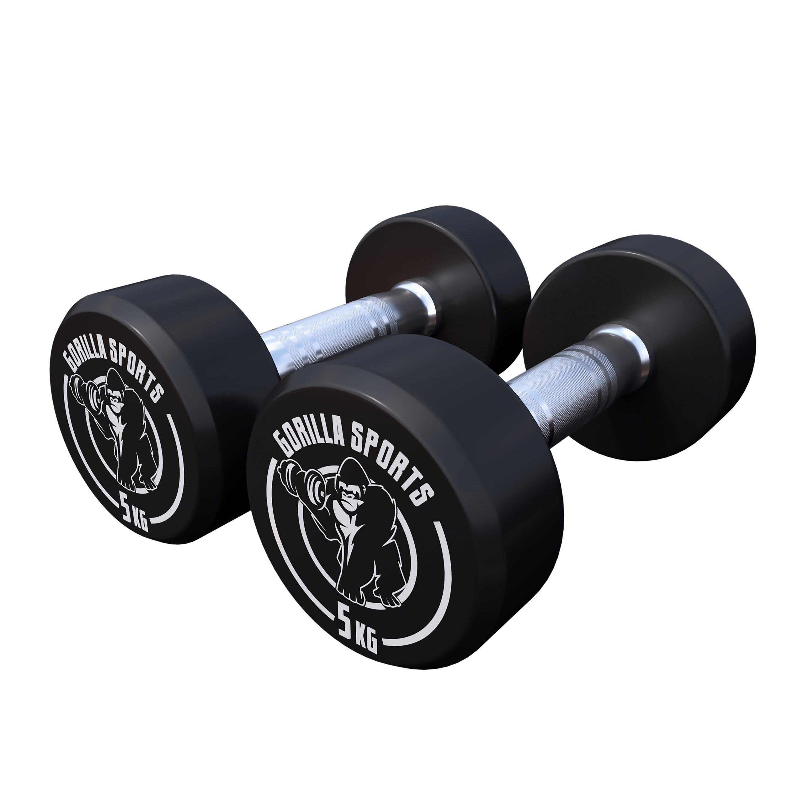 Professionelle Sechskanthanteln Aus Gummi, Fitnessstudio