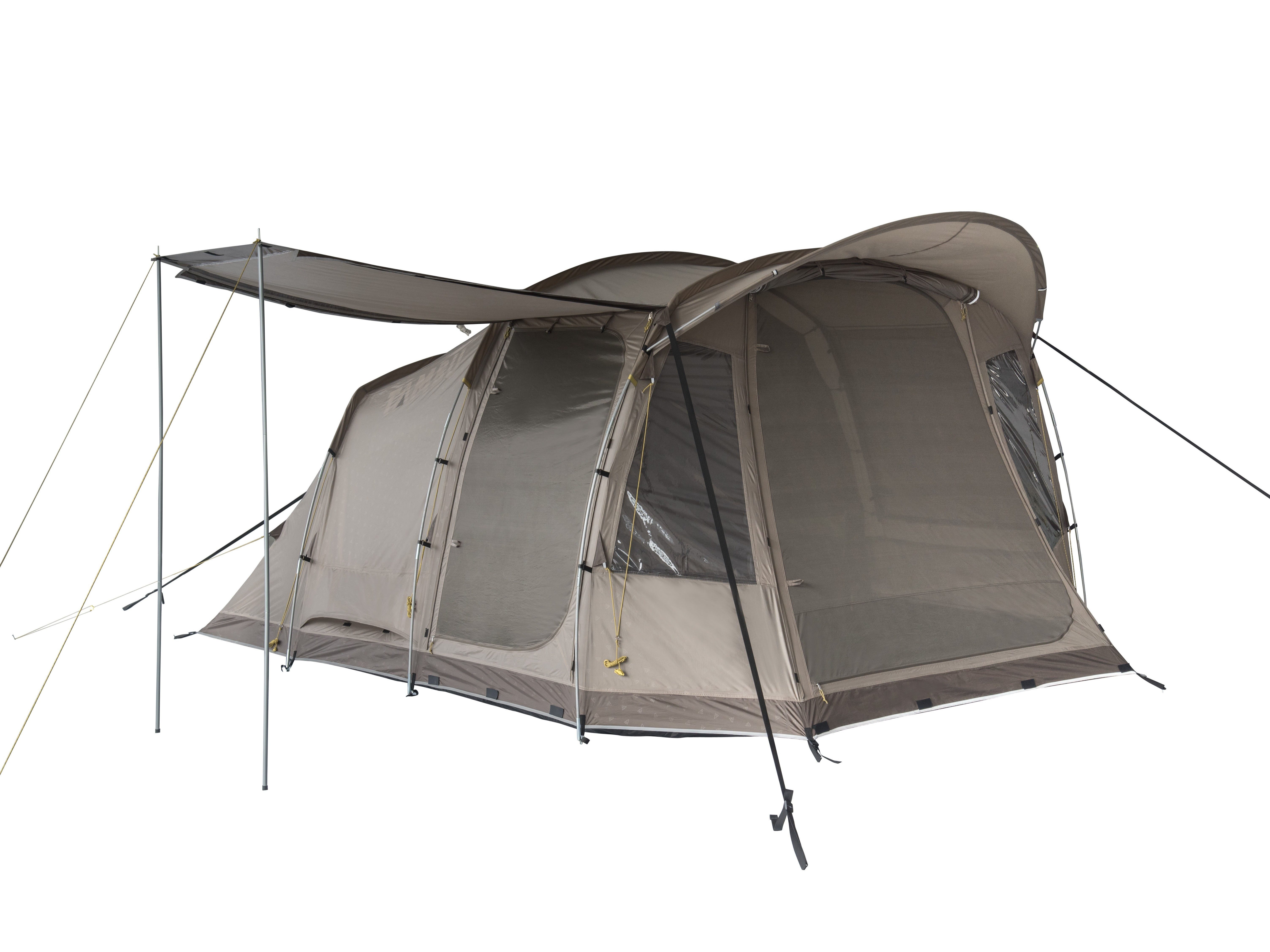 Tambu Tunnelzelt TAMBU - NIHAITA 5 - Familienzelt, Personen: 5, 100 % recycelter Polyester, PFC-frei