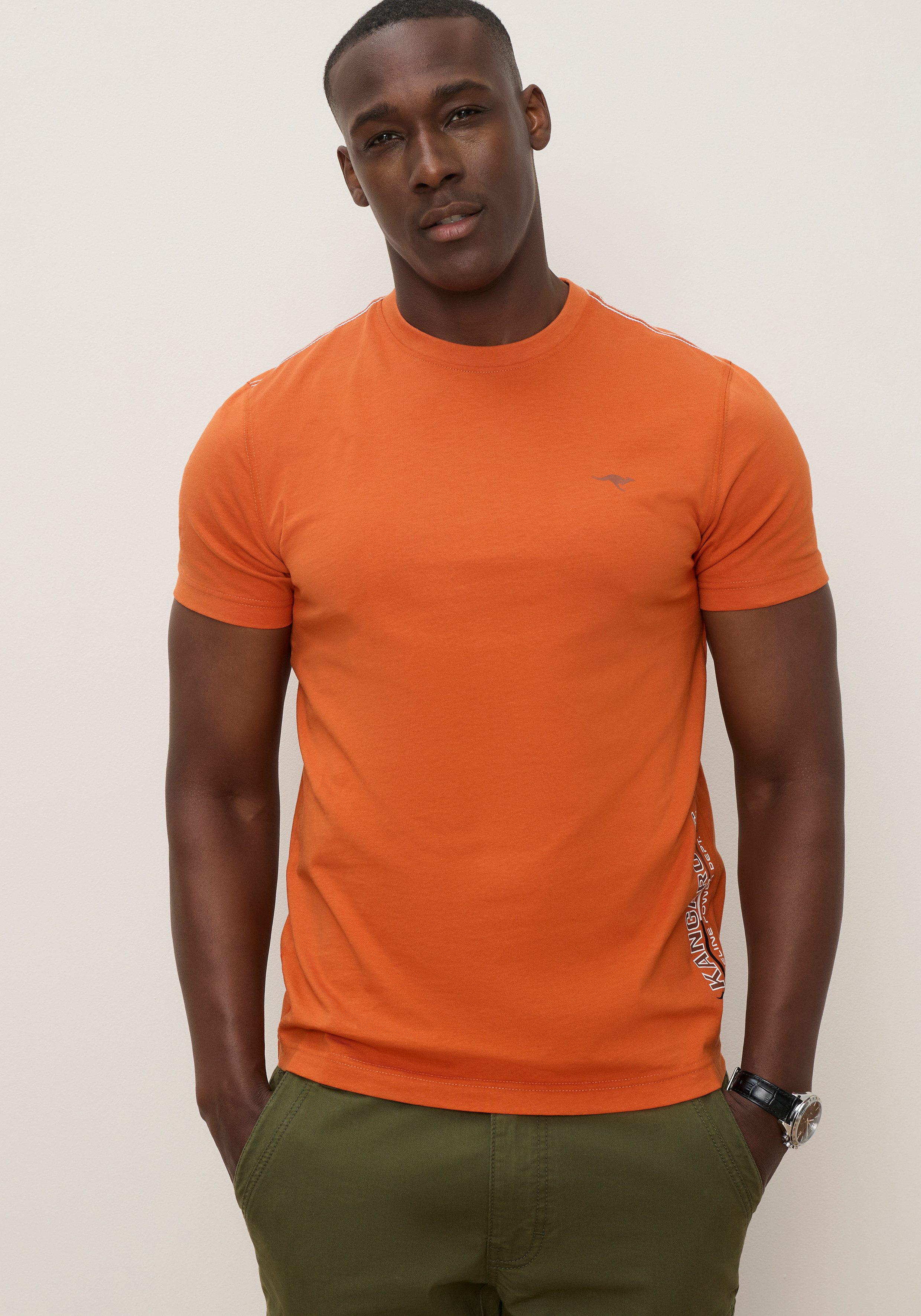KangaROOS T-Shirt mit Rundhalsausschnitt