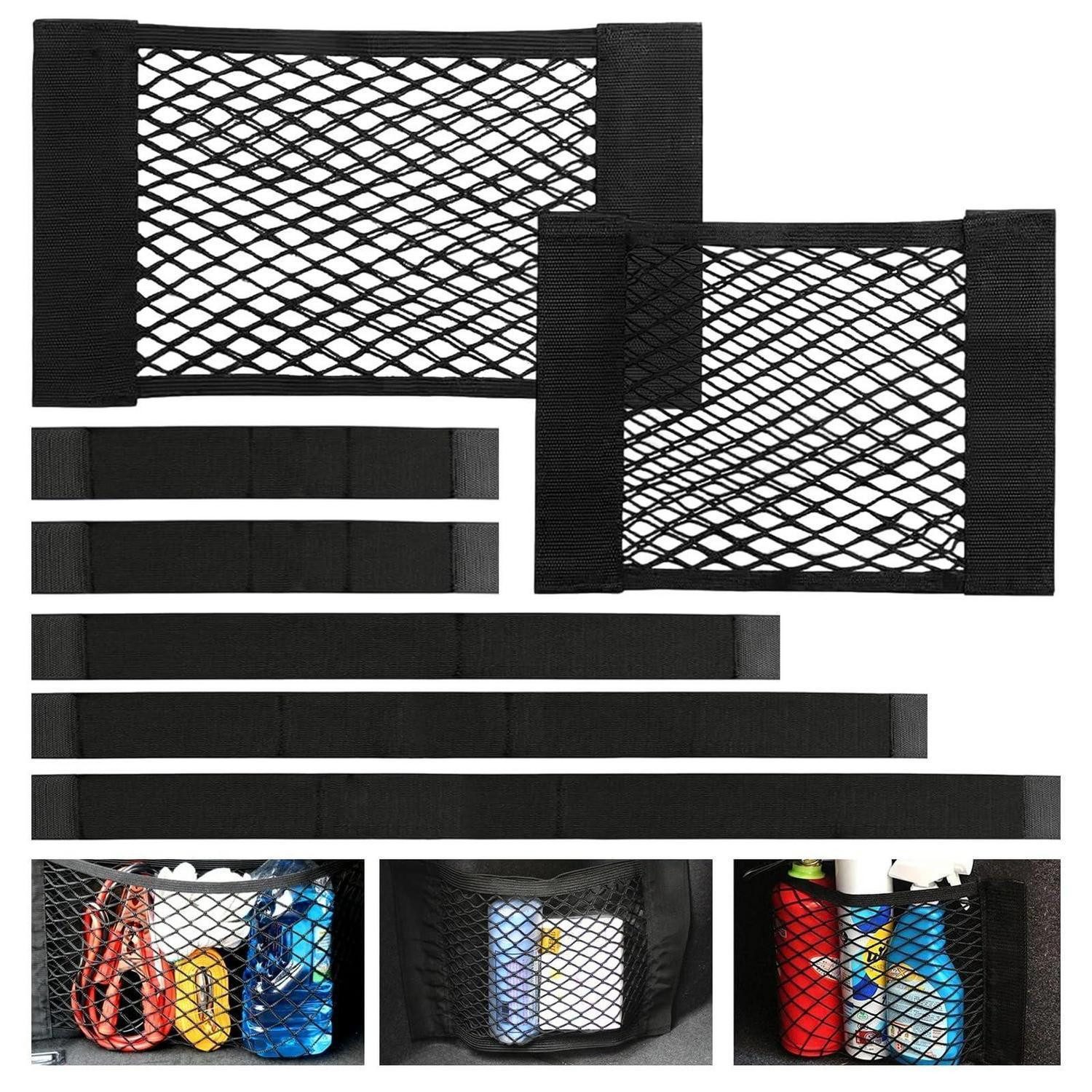 LuxusKollektion Kofferorganizer Kofferraum Netztasche 7-tlg. Klettsystem
