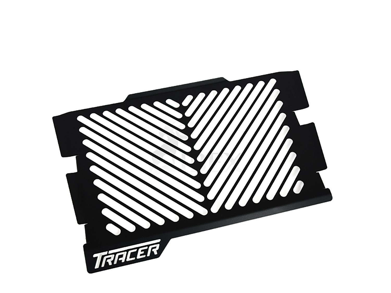 Tracer Kühlerabdeckung für Logo Motorrad-Additiv Yamaha schwarz, Motorradkühlerabdeckung MT-07 ZIEGER