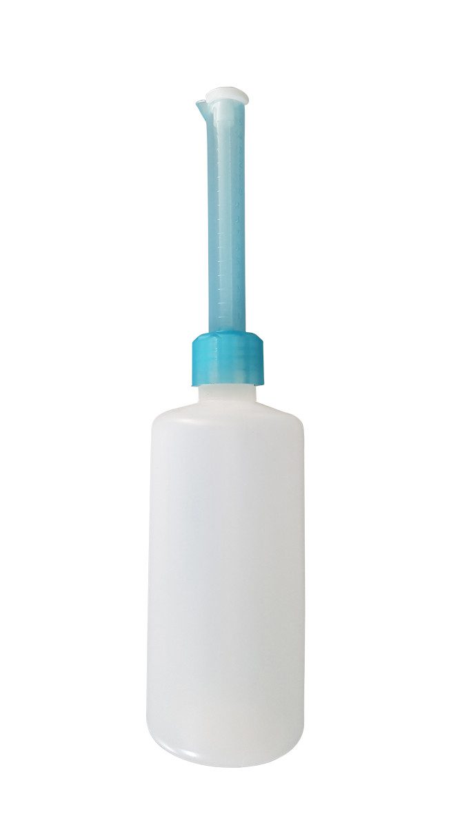 Farbmischbehälter Messbecher (0,5 Liter) mit Dosiereinheit (15ml) und Skalierung (0,5ml)