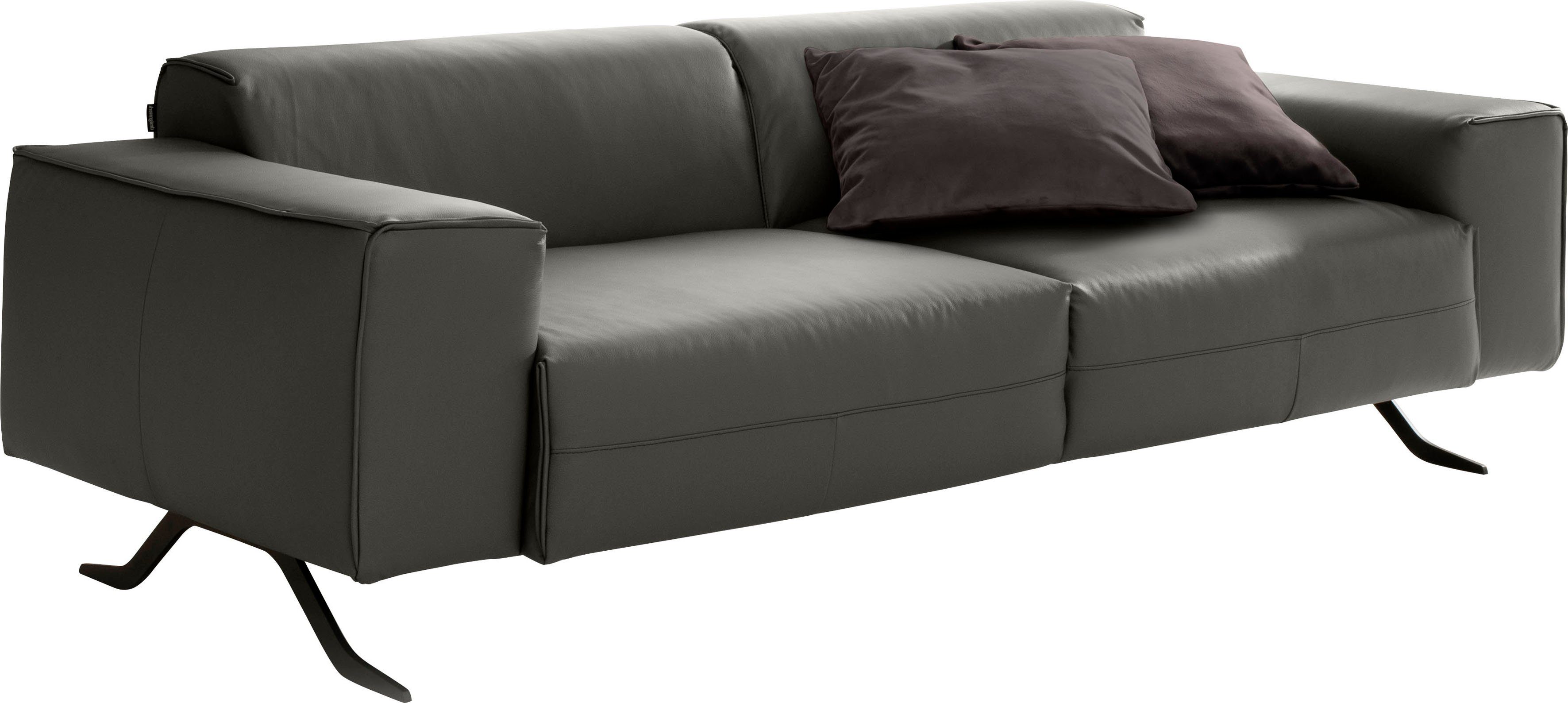 eleganten 237 cm 3-Sitzer Breite Füßen, mit Beauty, designwerk