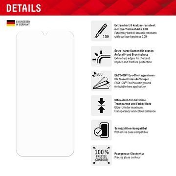 Displex Real Glass für Samsung Galaxy A15, Samsung Galaxy A15 5G, Displayschutzglas, Displayschutzfolie Displayschutz kratzer-resistent 10H splitterfest