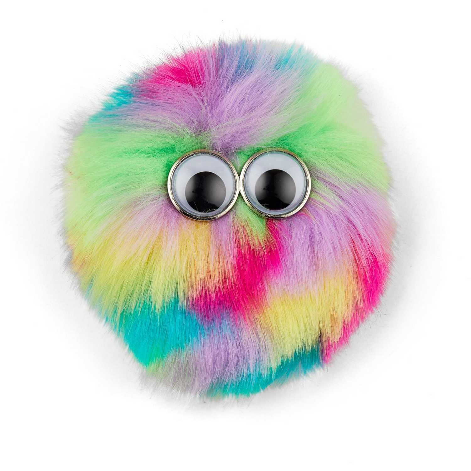 ergobag Schulranzen Ergobag Flausch-Klettie Pink-Grün