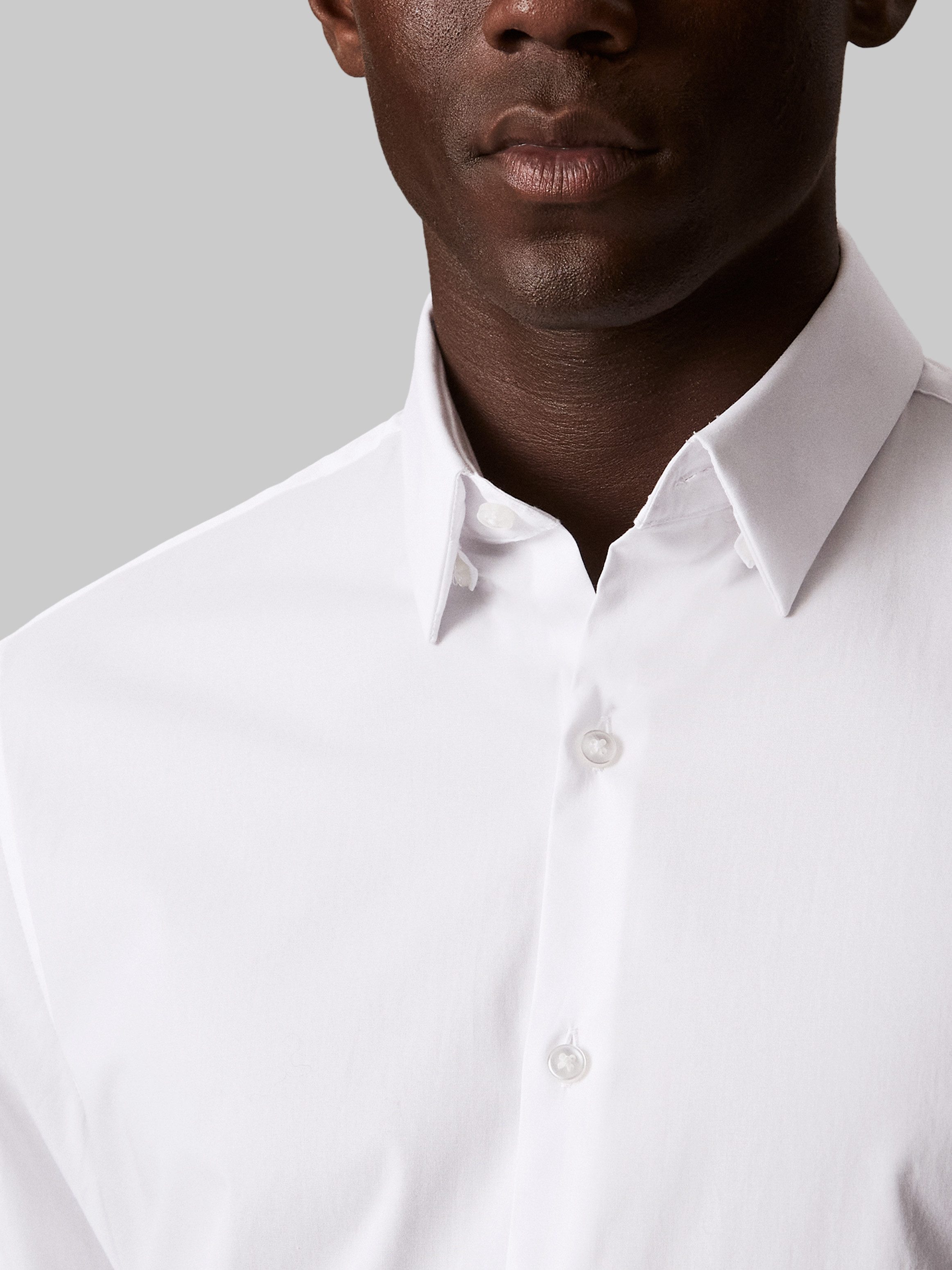 Calvin Klein Businesshemd Mit Rundhalsausschnitt